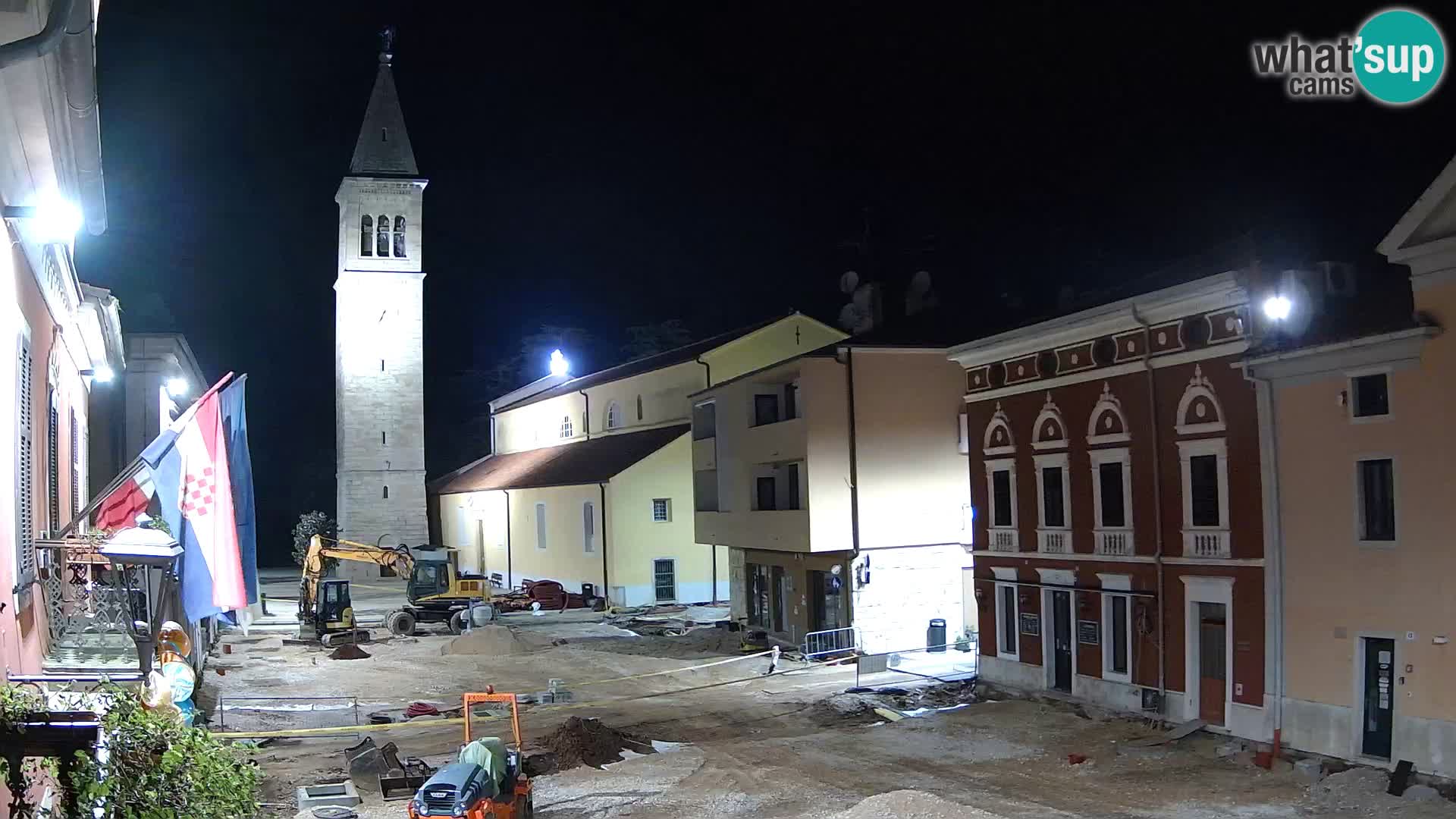 Novigrad Webcam – Veliki Trg (großen Platz) – Istrien – Kroatien