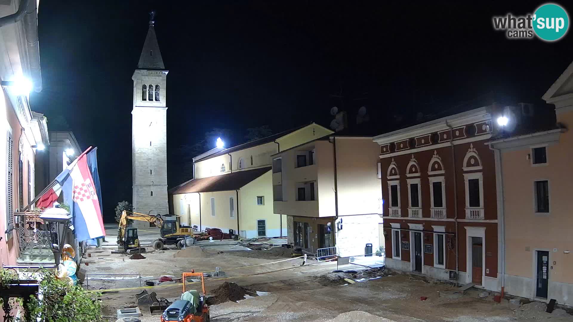 Novigrad Webcam – Veliki Trg (großen Platz) – Istrien – Kroatien