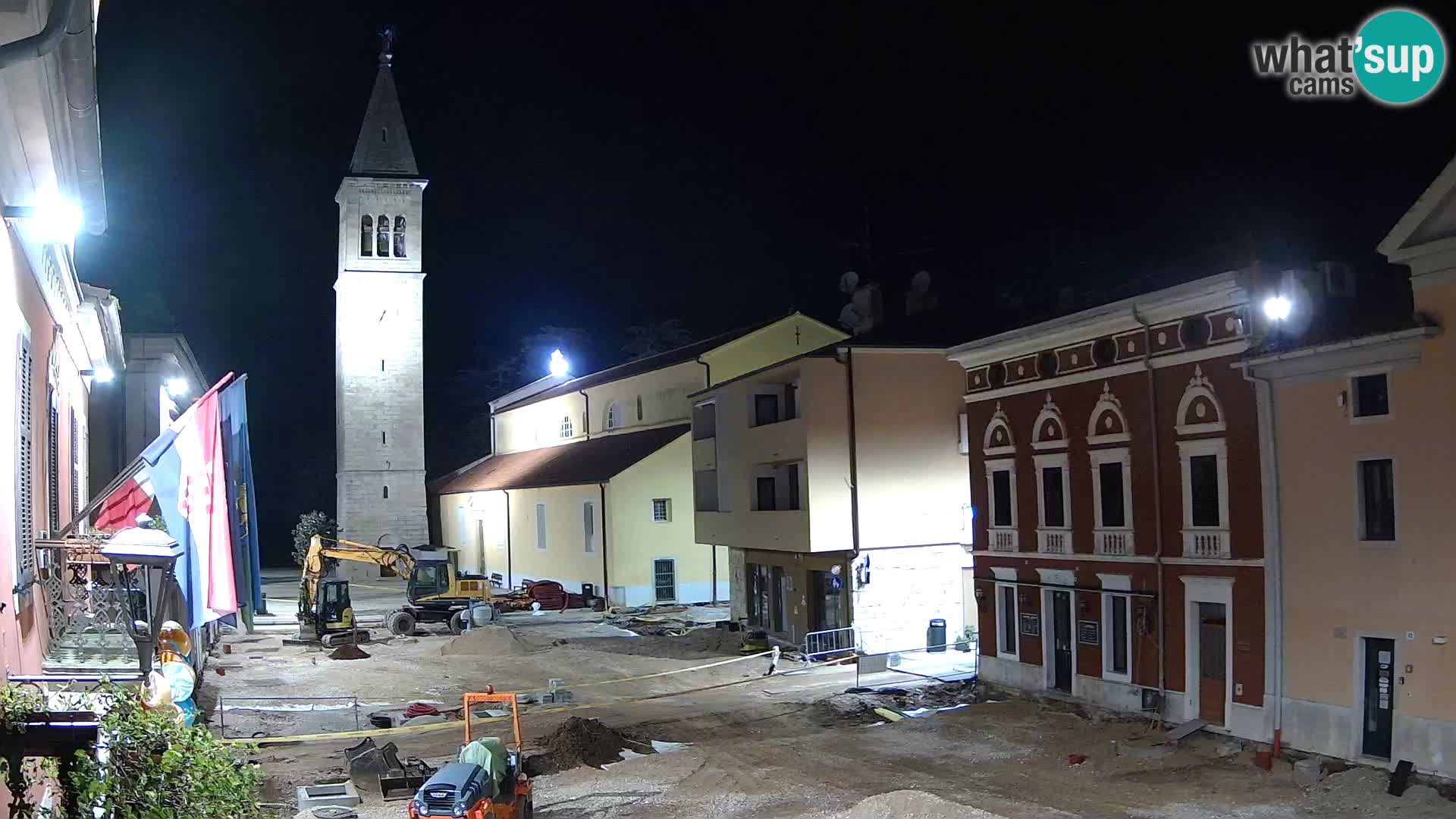 Novigrad Webcam – Veliki Trg (großen Platz) – Istrien – Kroatien