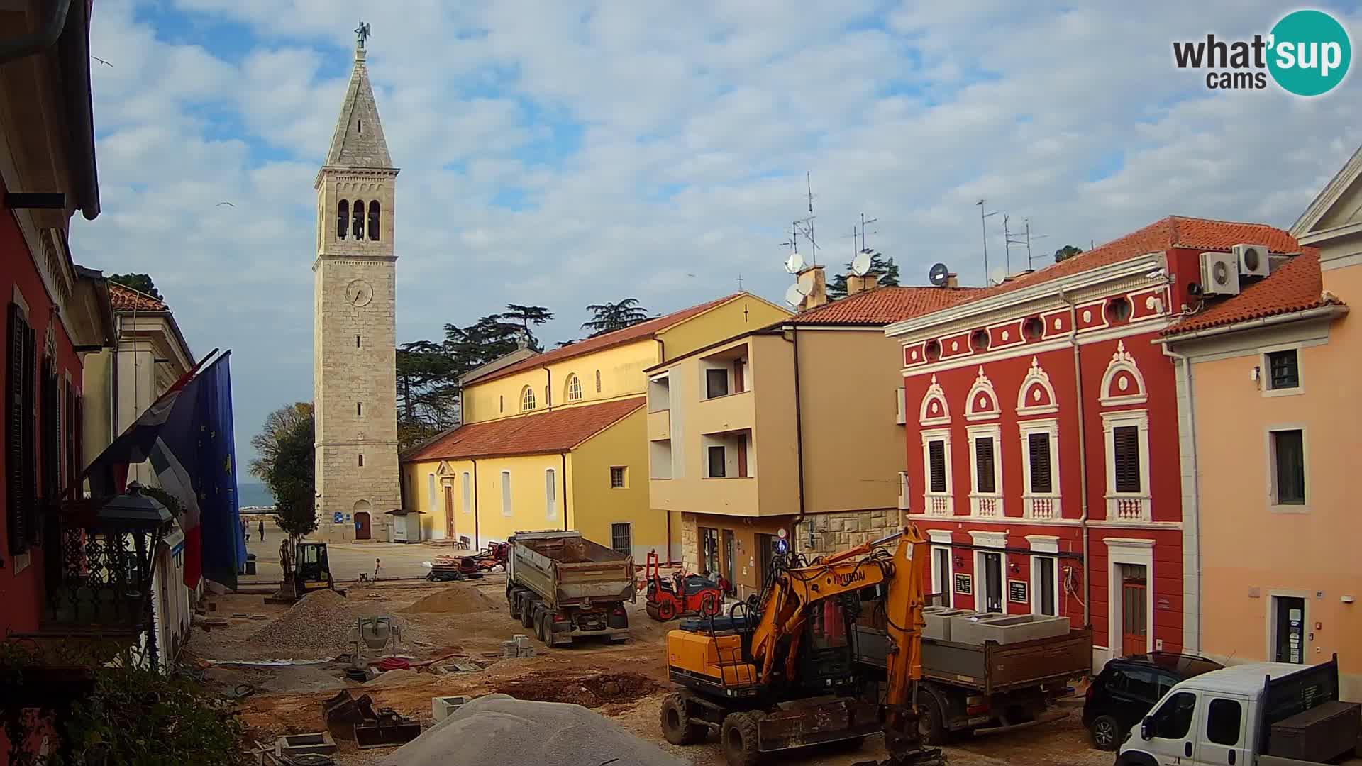 Spletna kamera Novigrad – Veliki Trg