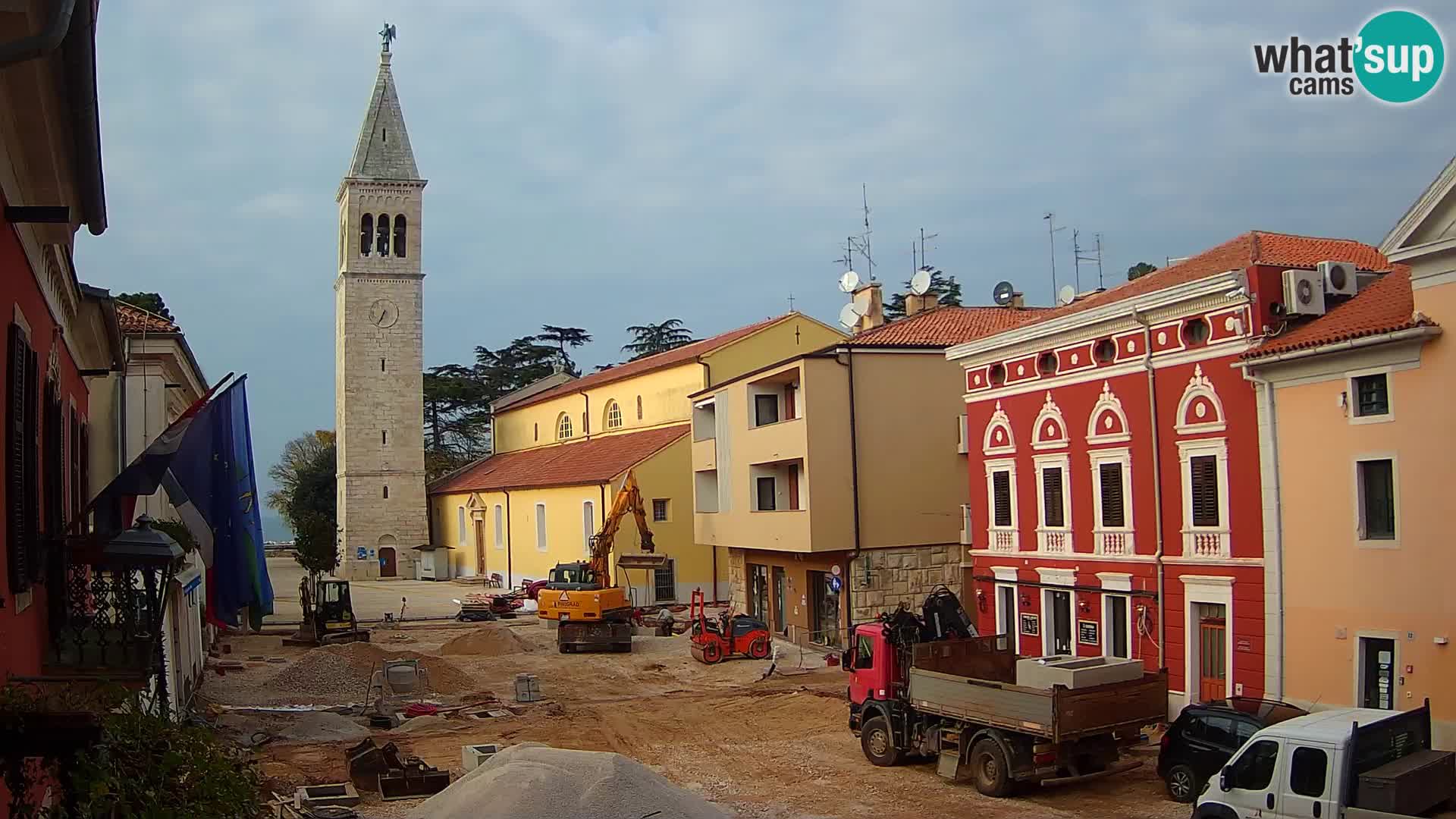 Live Webcam Novigrad – Veliki Trg (gran plaza) – Piazza Grande