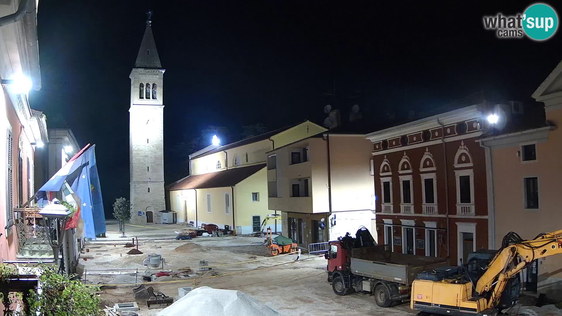 LIVE Webcam Cittanova / Novigrad – Piazza Grande – Istria