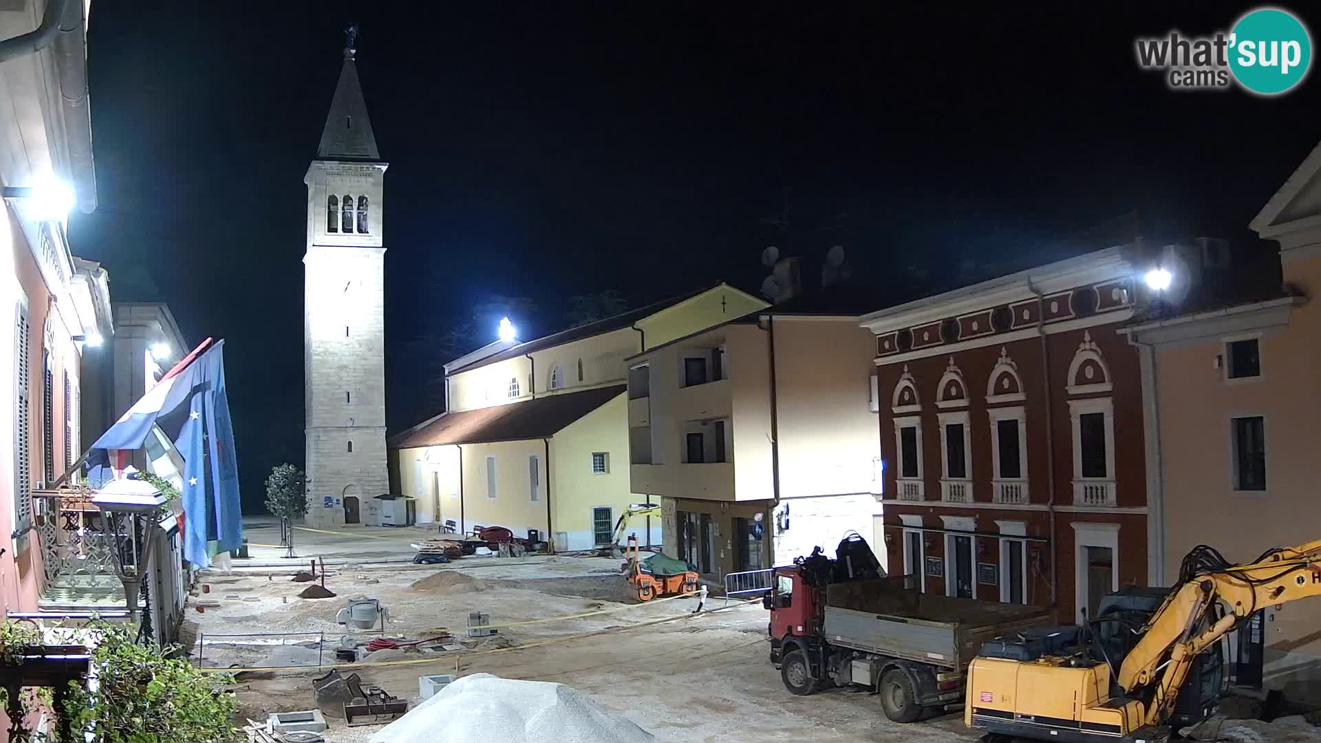 LIVE Webcam Cittanova / Novigrad – Piazza Grande – Istria