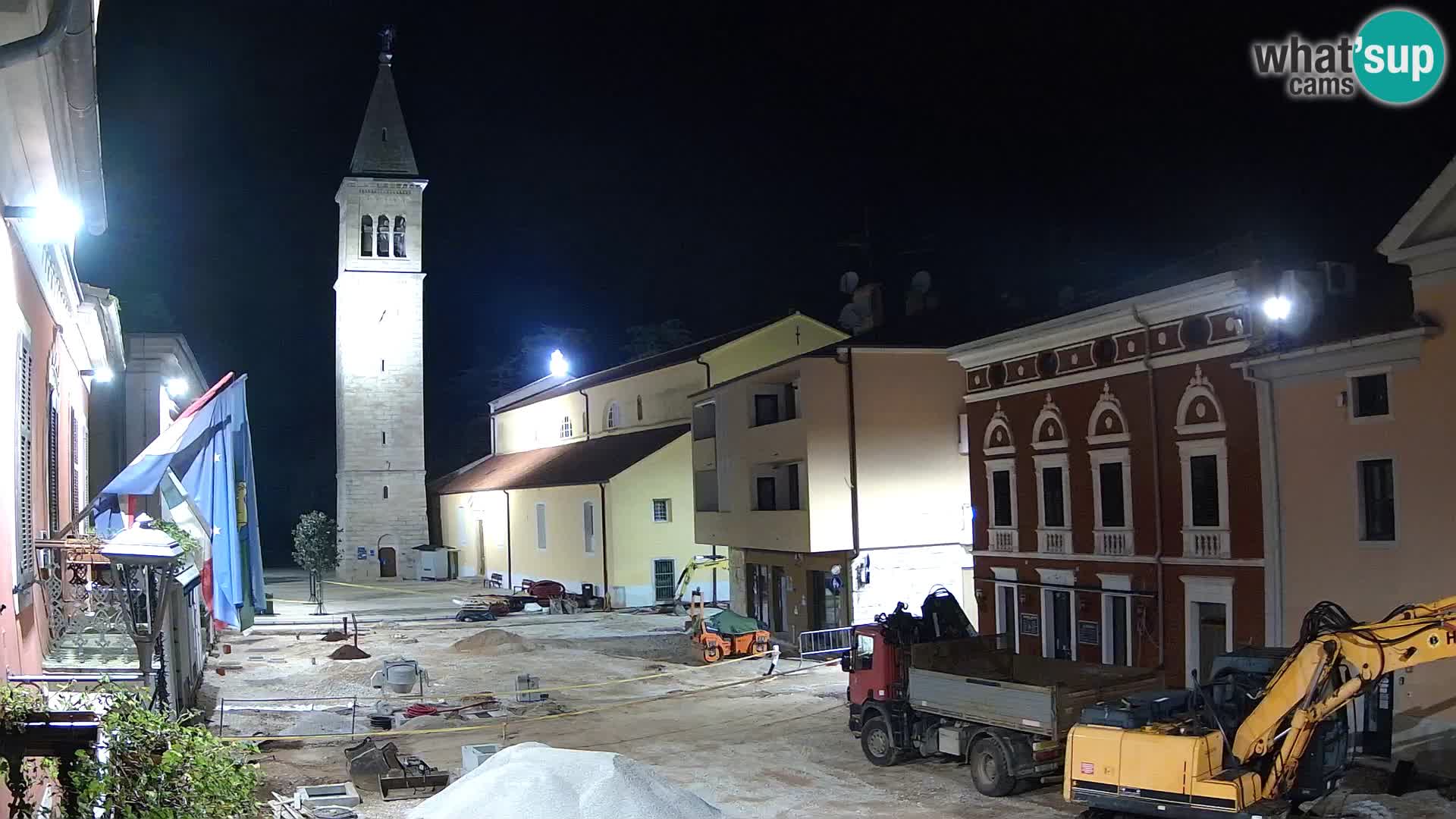 Novigrad Webcam – Veliki Trg (großen Platz) – Istrien – Kroatien