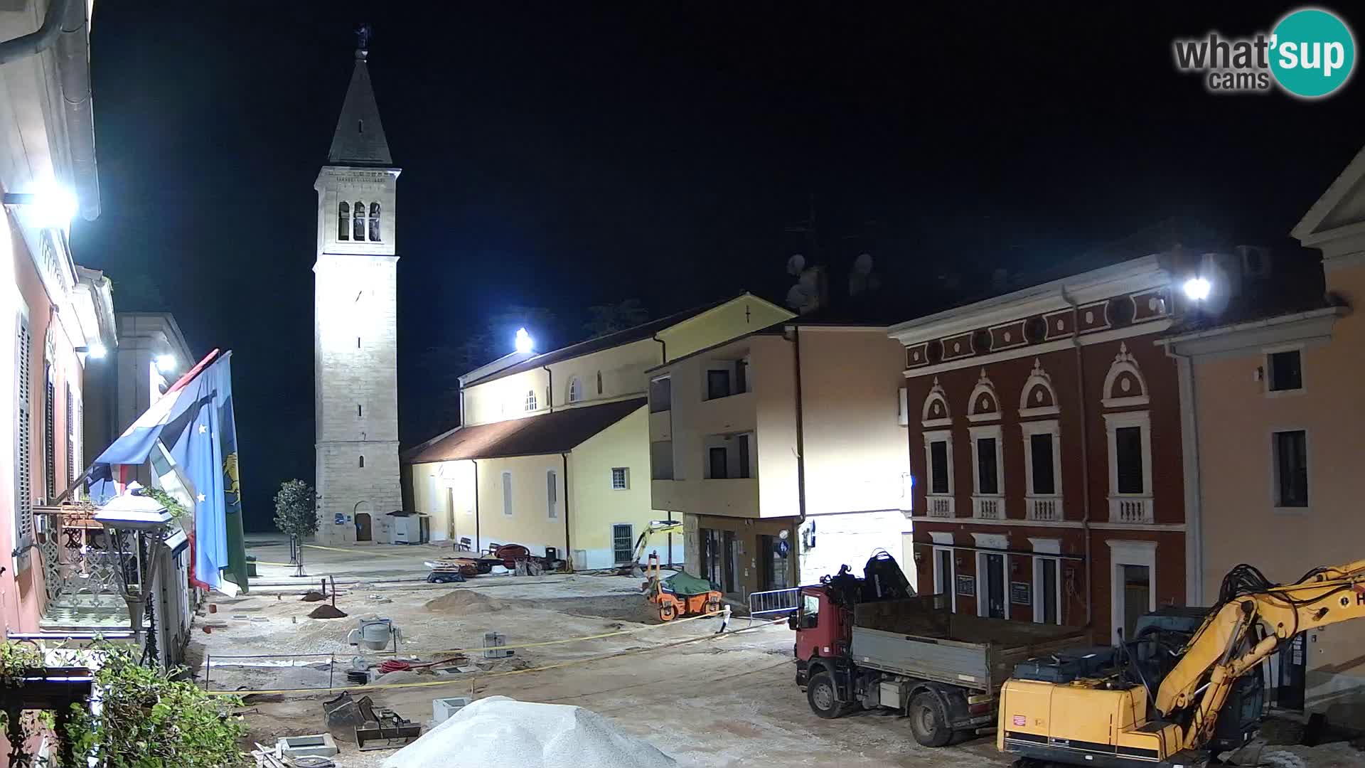 Novigrad Webcam – Veliki Trg (großen Platz) – Istrien – Kroatien