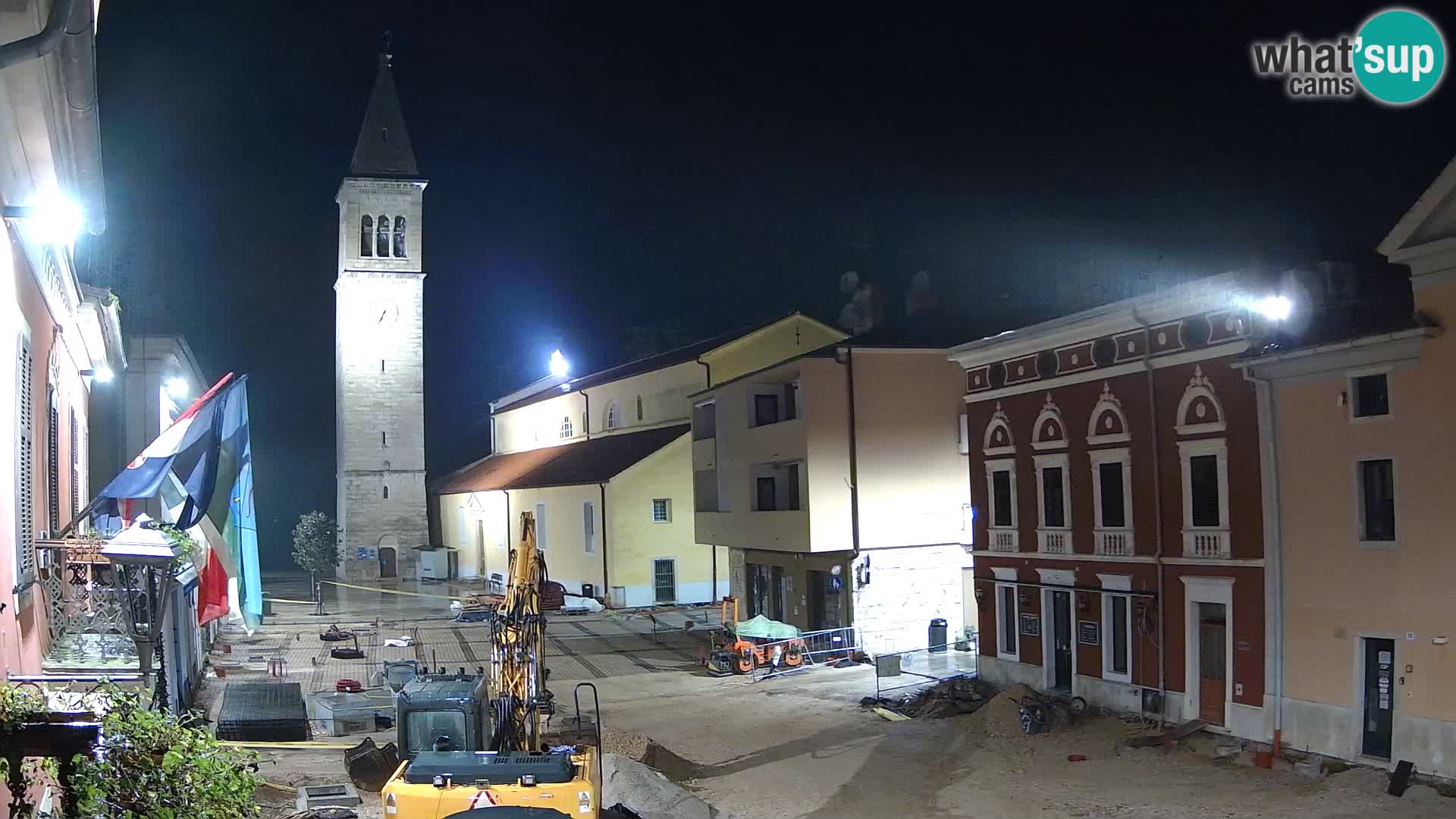 LIVE Webcam Cittanova / Novigrad – Piazza Grande – Istria