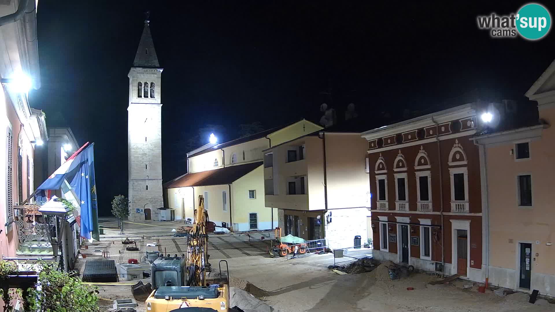 Live Webcam Novigrad – Veliki Trg (gran plaza) – Piazza Grande