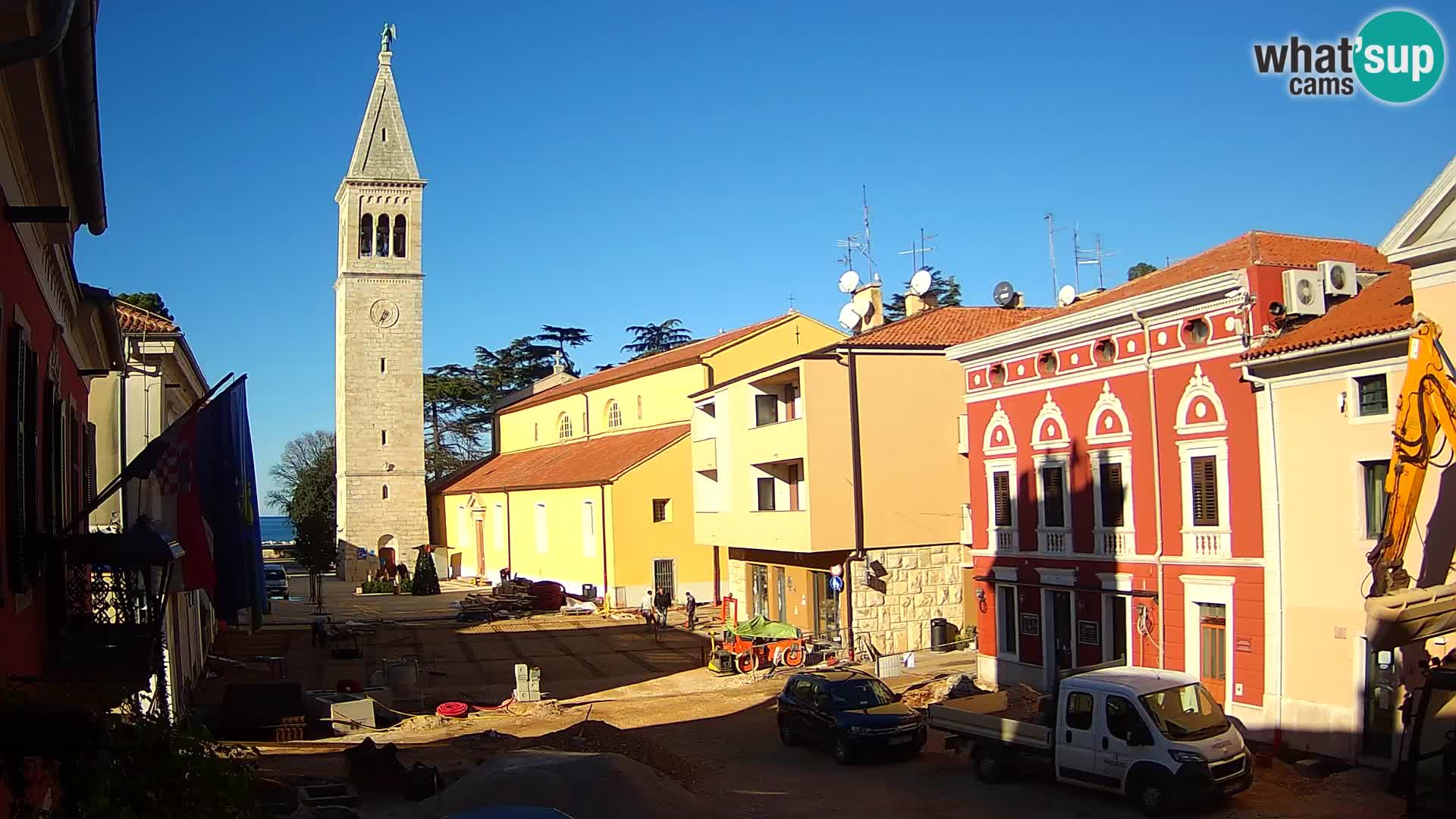 Novigrad Webcam – Veliki Trg (großen Platz) – Istrien – Kroatien