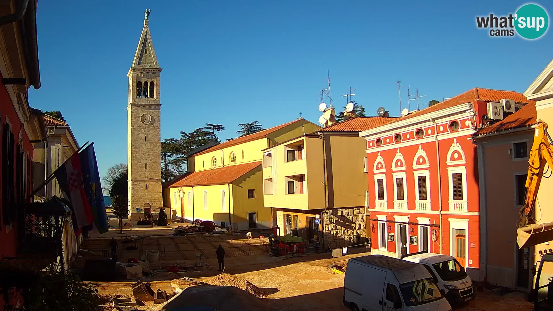 Live Webcam Novigrad – Veliki Trg (gran plaza) – Piazza Grande