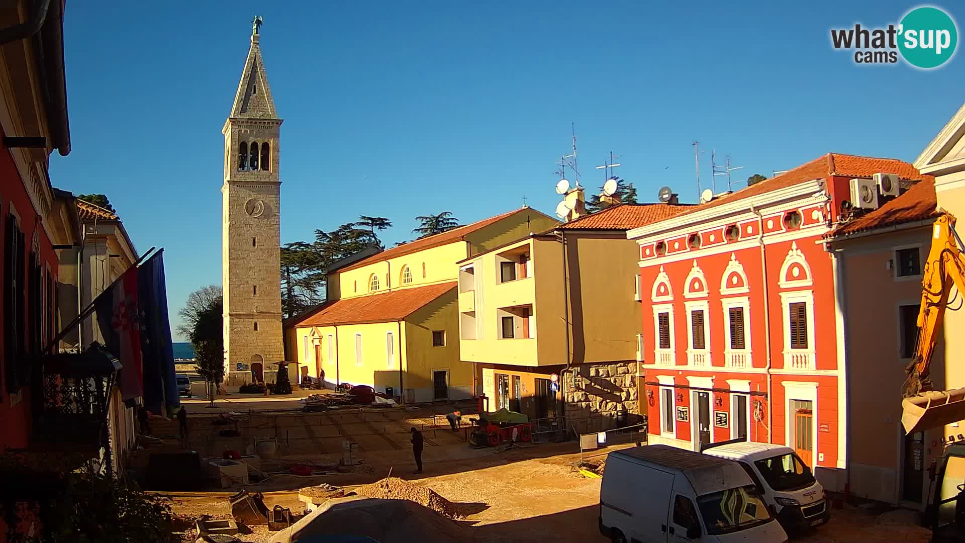 Novigrad Webcam – Veliki Trg (großen Platz) – Istrien – Kroatien