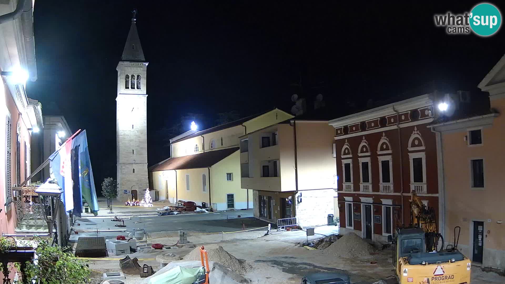 Live Webcam Novigrad – Veliki Trg (gran plaza) – Piazza Grande