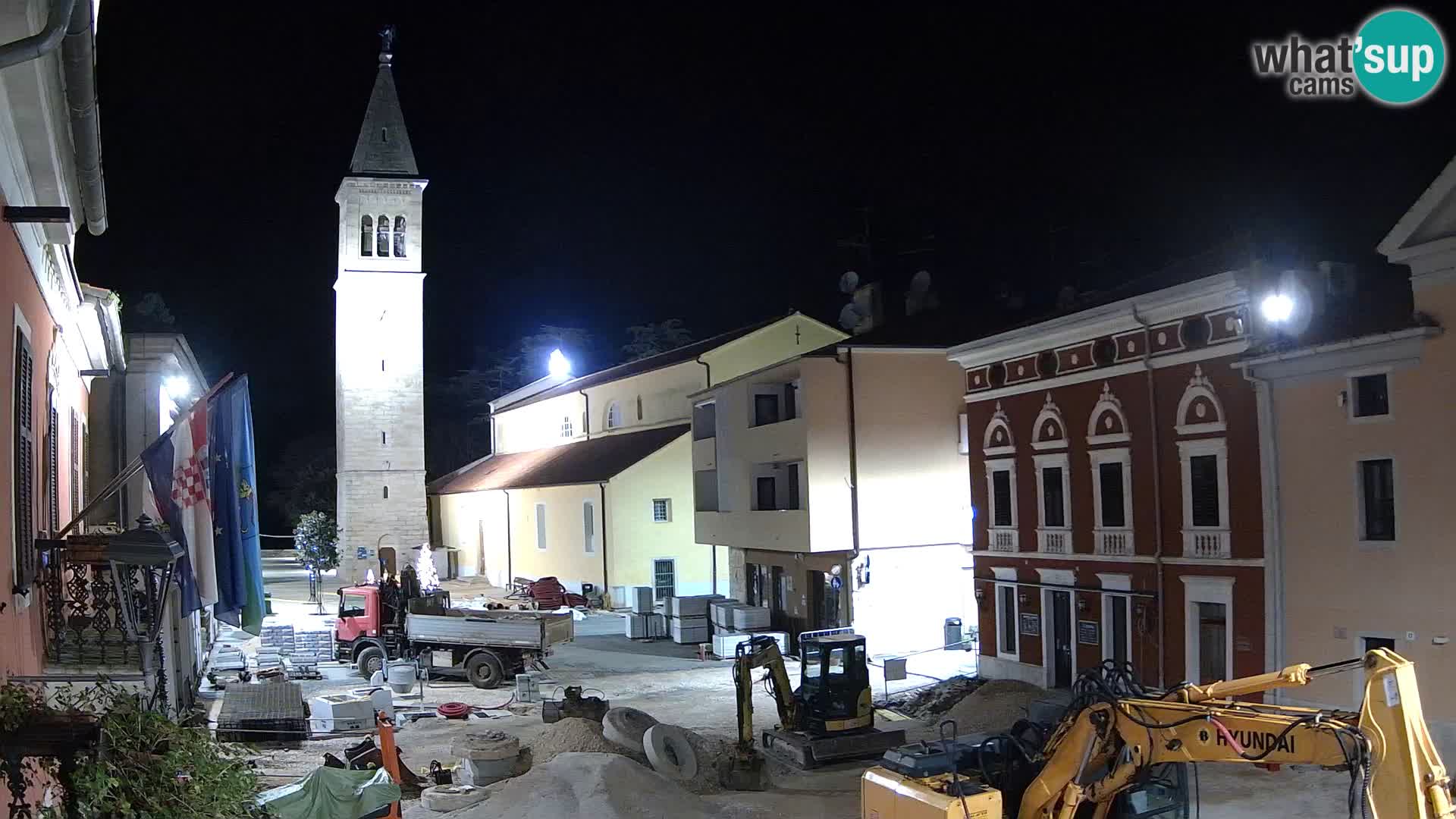 Novigrad Webcam – Veliki Trg (großen Platz) – Istrien – Kroatien