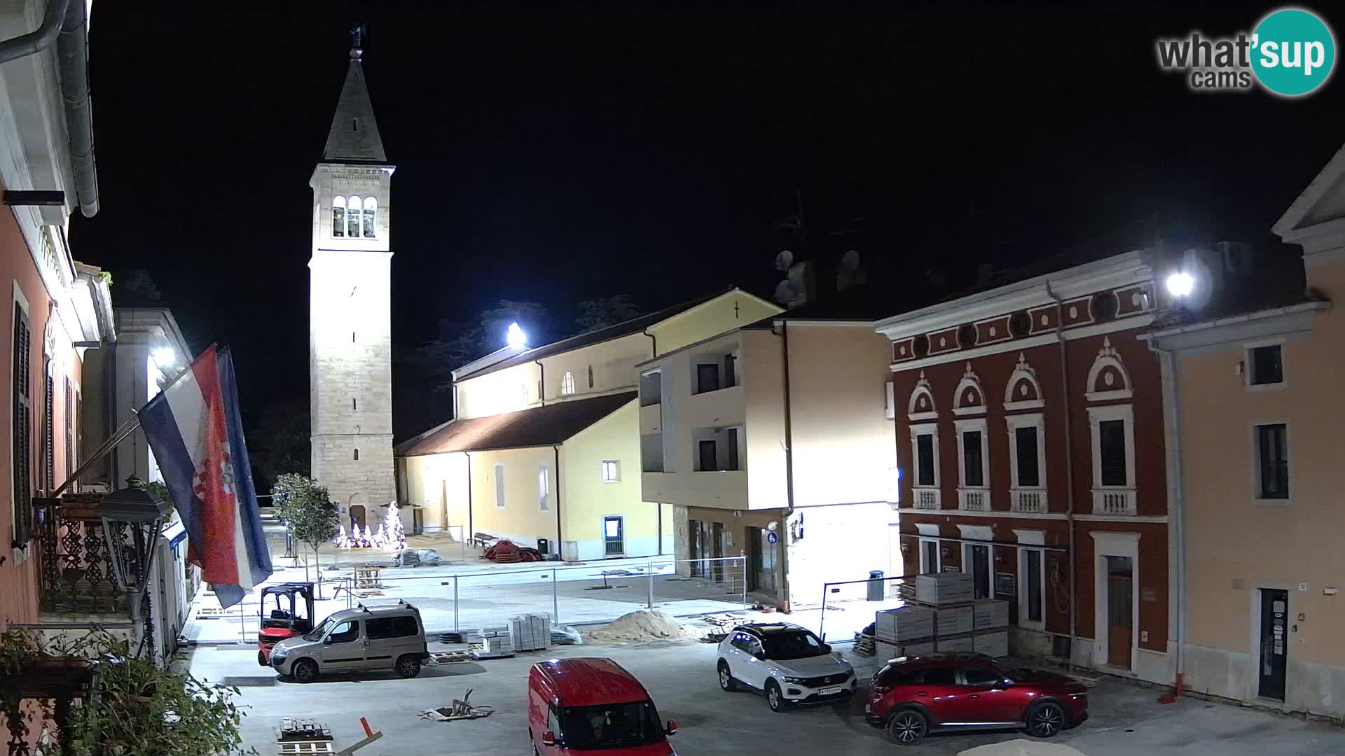 Live webcam Novigrad – Veliki Trg / Piazza Grande – Istria – Croatien