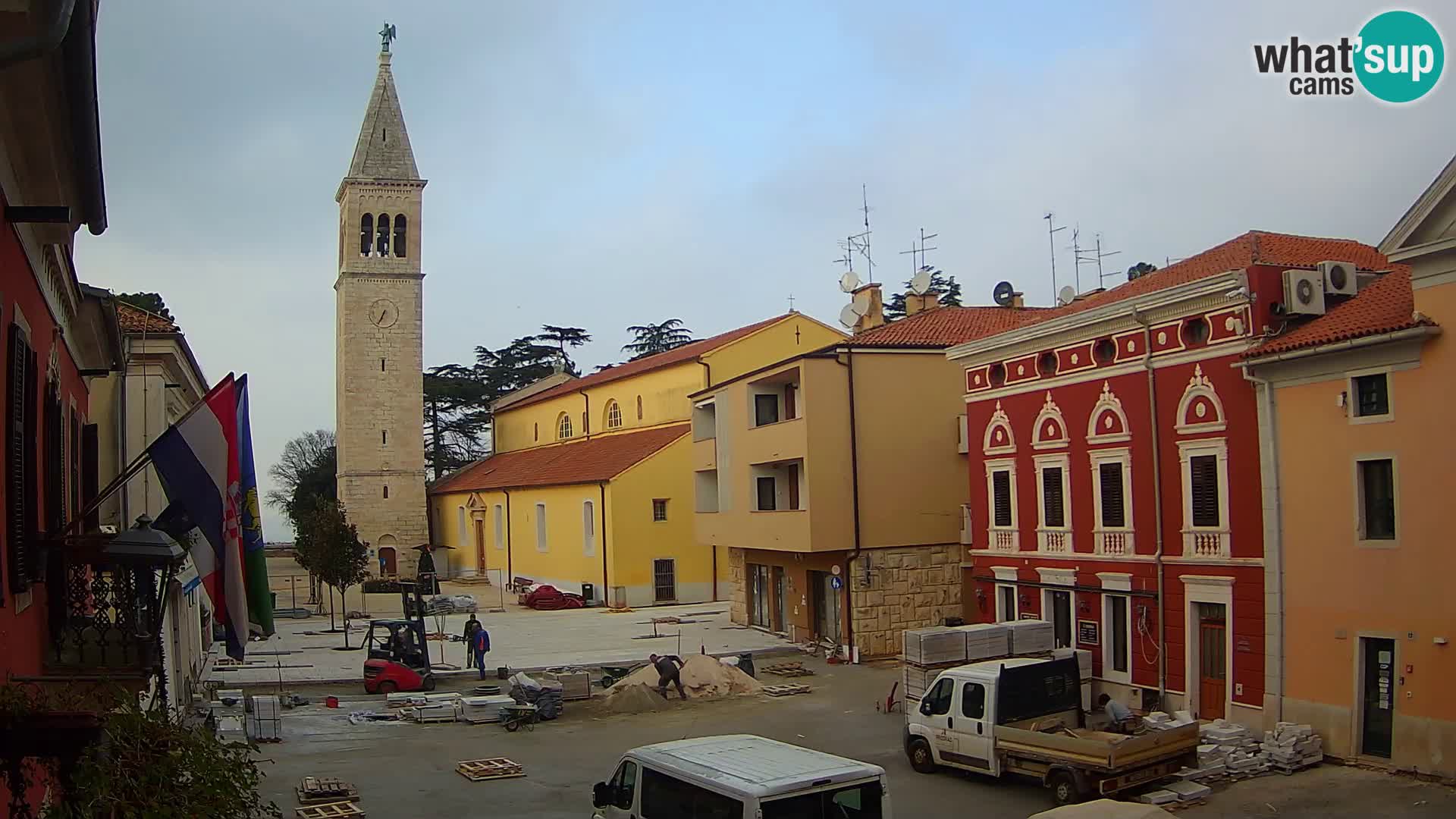 Live Webcam Novigrad – Veliki Trg (gran plaza) – Piazza Grande