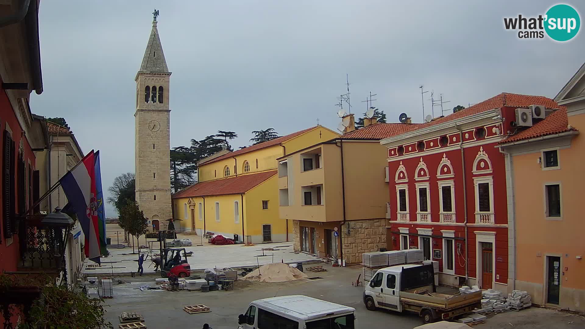 Spletna kamera Novigrad – Veliki Trg