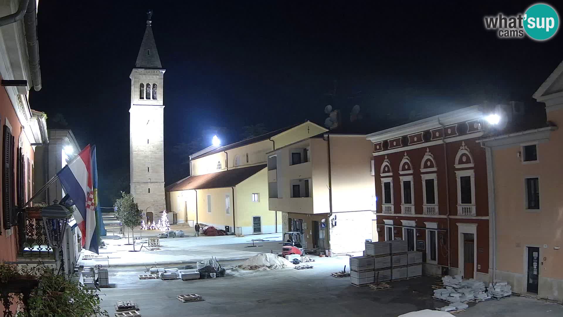 LIVE Webcam Cittanova / Novigrad – Piazza Grande – Istria