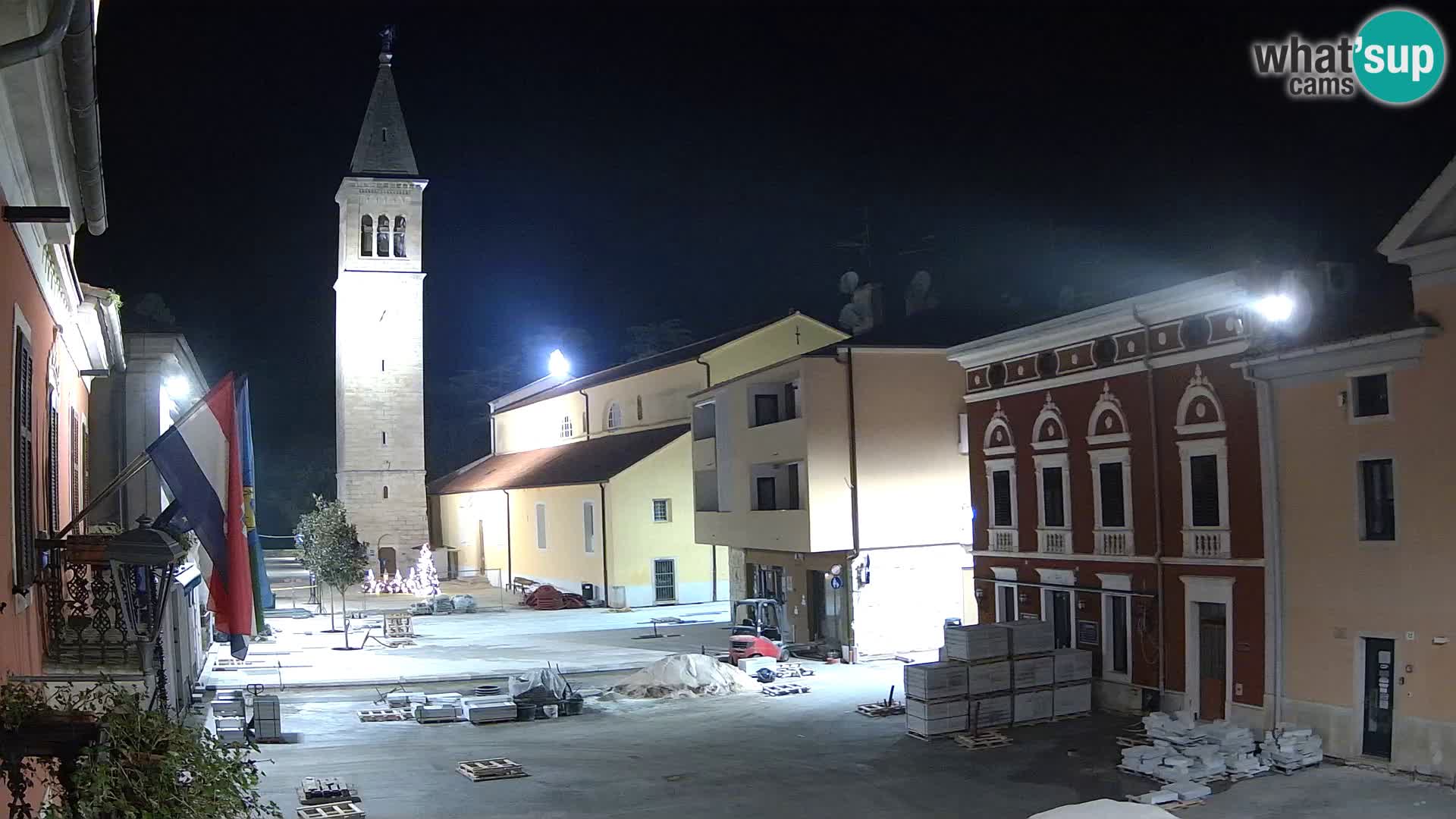 LIVE Webcam Cittanova / Novigrad – Piazza Grande – Istria