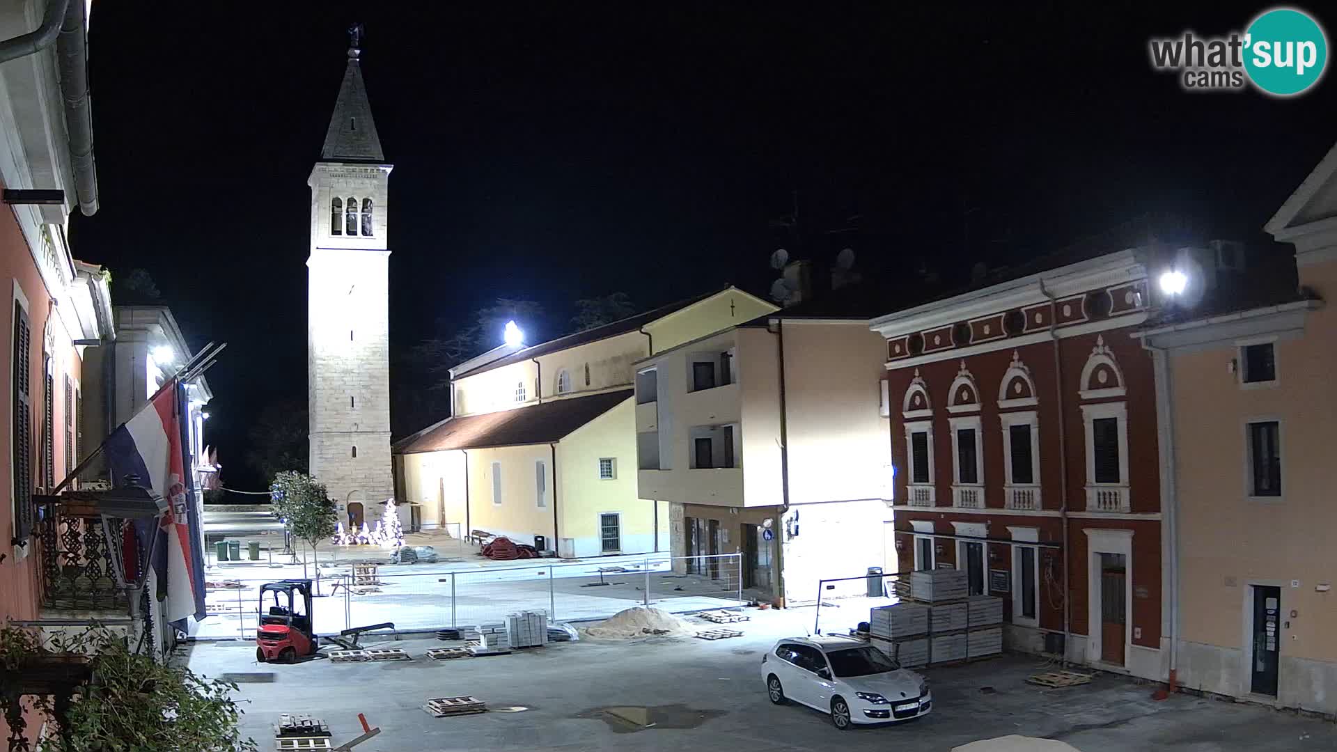 LIVE Webcam Cittanova / Novigrad – Piazza Grande – Istria