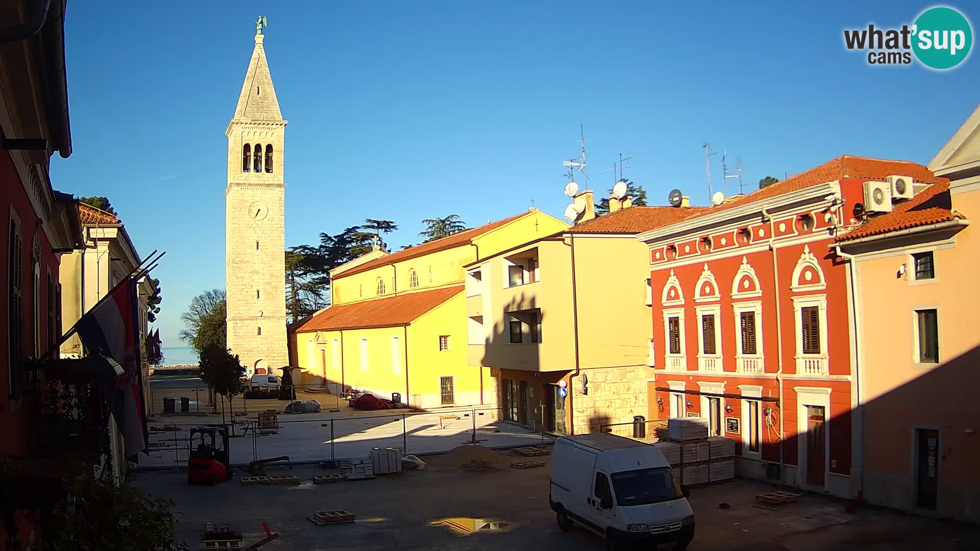 Novigrad Webcam – Veliki Trg (großen Platz) – Istrien – Kroatien