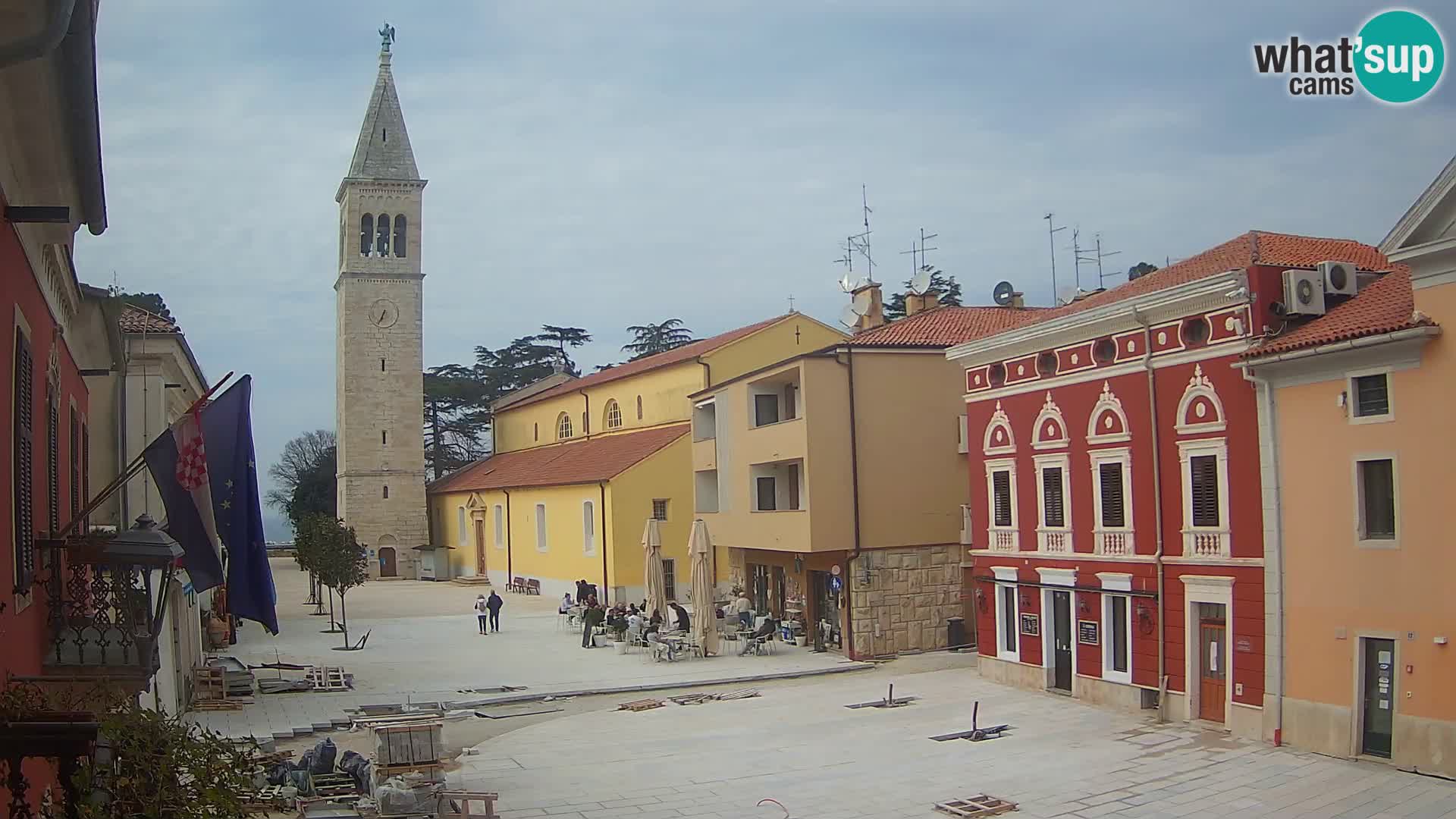 LIVE Webcam Cittanova / Novigrad – Piazza Grande – Istria