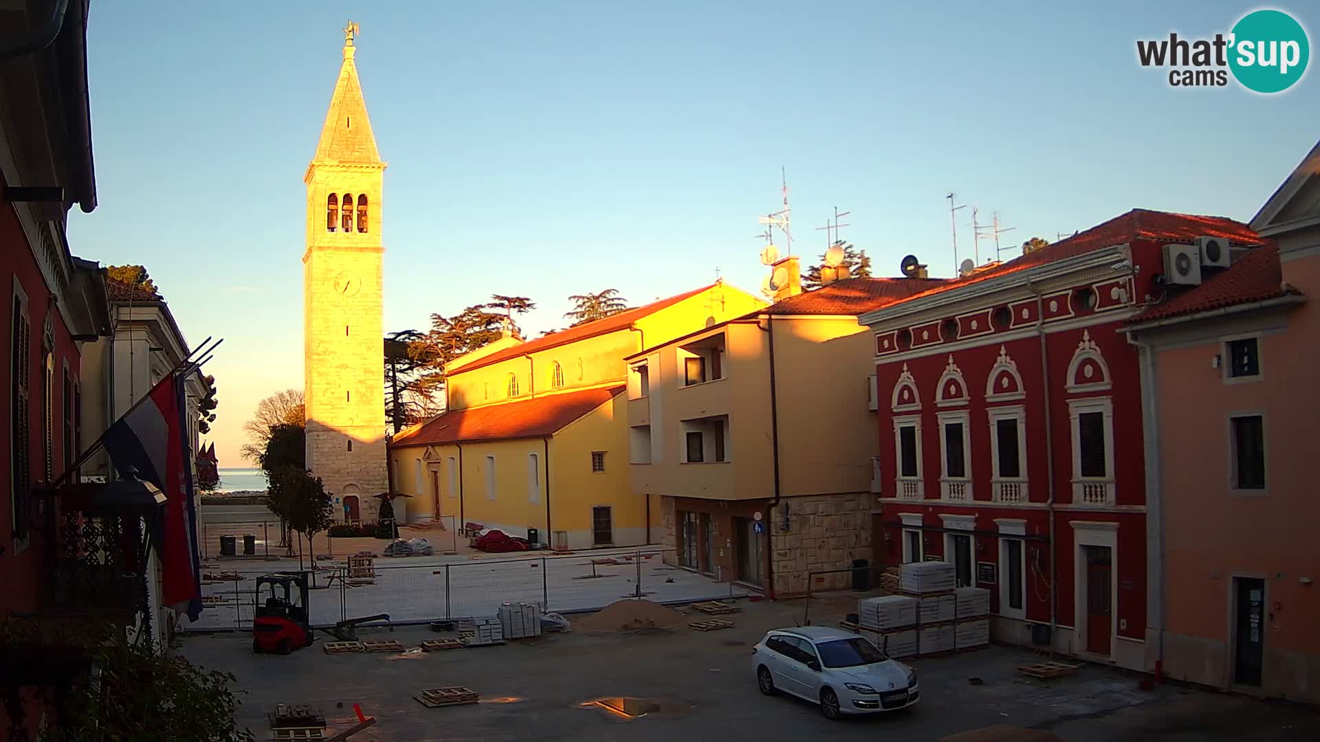 Novigrad Webcam – Veliki Trg (großen Platz) – Istrien – Kroatien