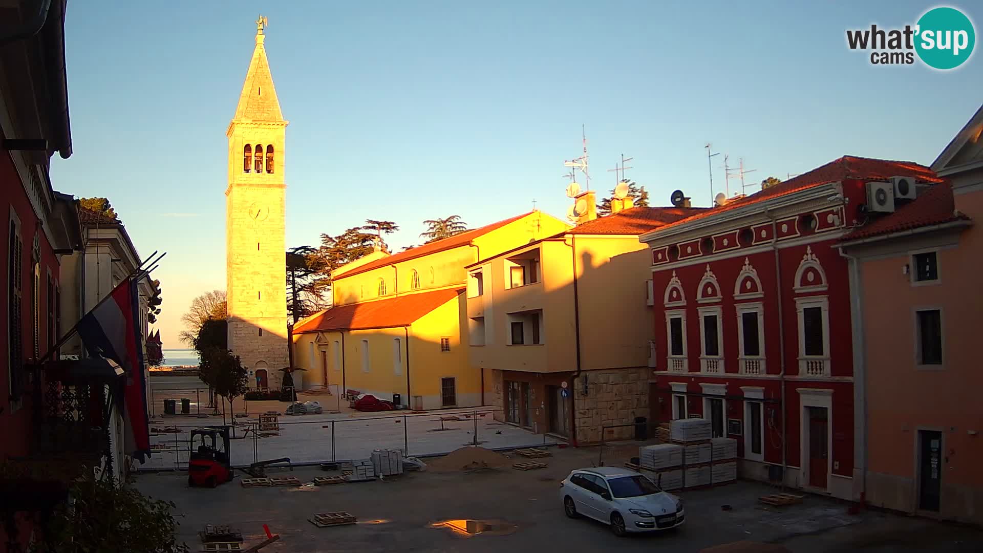 Novigrad Webcam – Veliki Trg (großen Platz) – Istrien – Kroatien