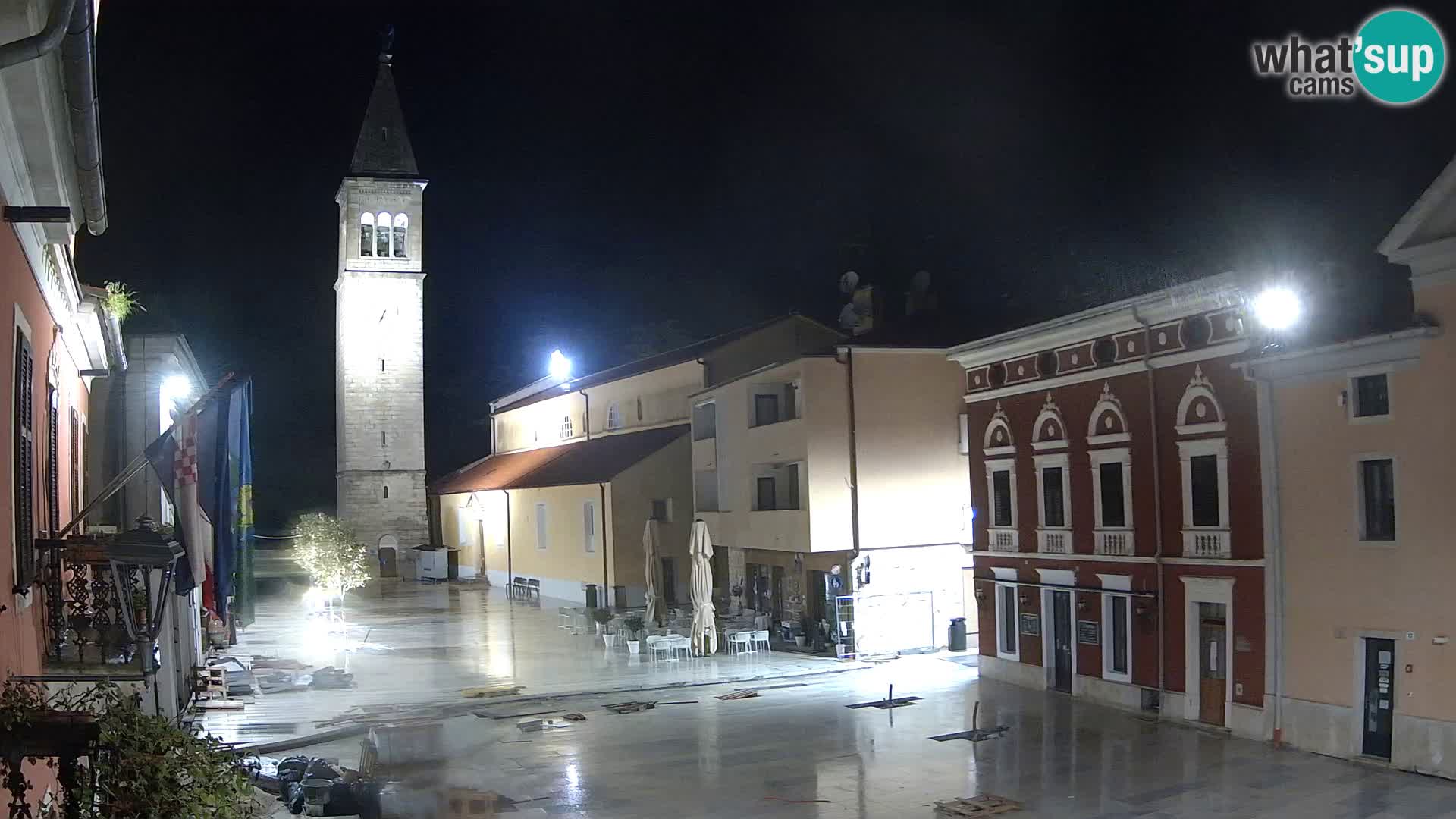 Live webcam Novigrad – Veliki Trg (big square) – Istria – Croatien