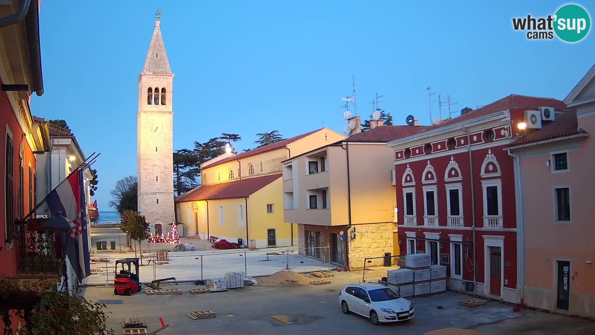 Novigrad Webcam – Veliki Trg (großen Platz) – Istrien – Kroatien