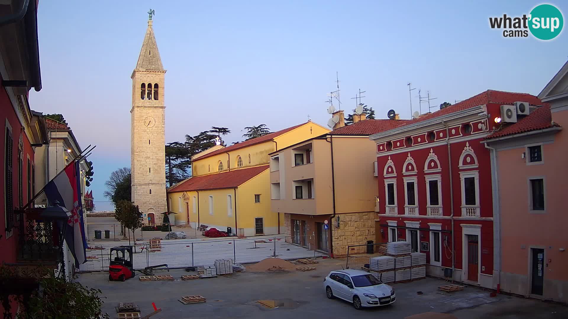 Novigrad Webcam – Veliki Trg (großen Platz) – Istrien – Kroatien