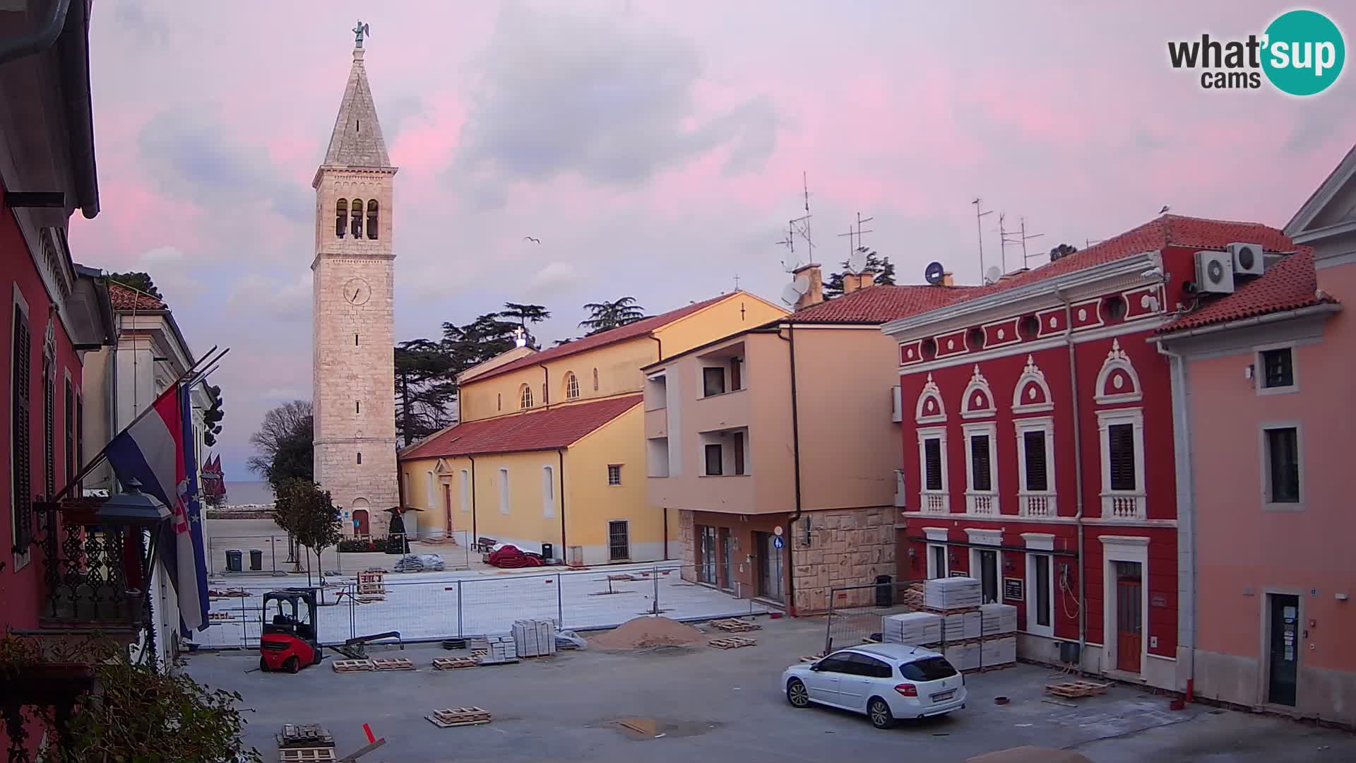 Novigrad Webcam – Veliki Trg (großen Platz) – Istrien – Kroatien