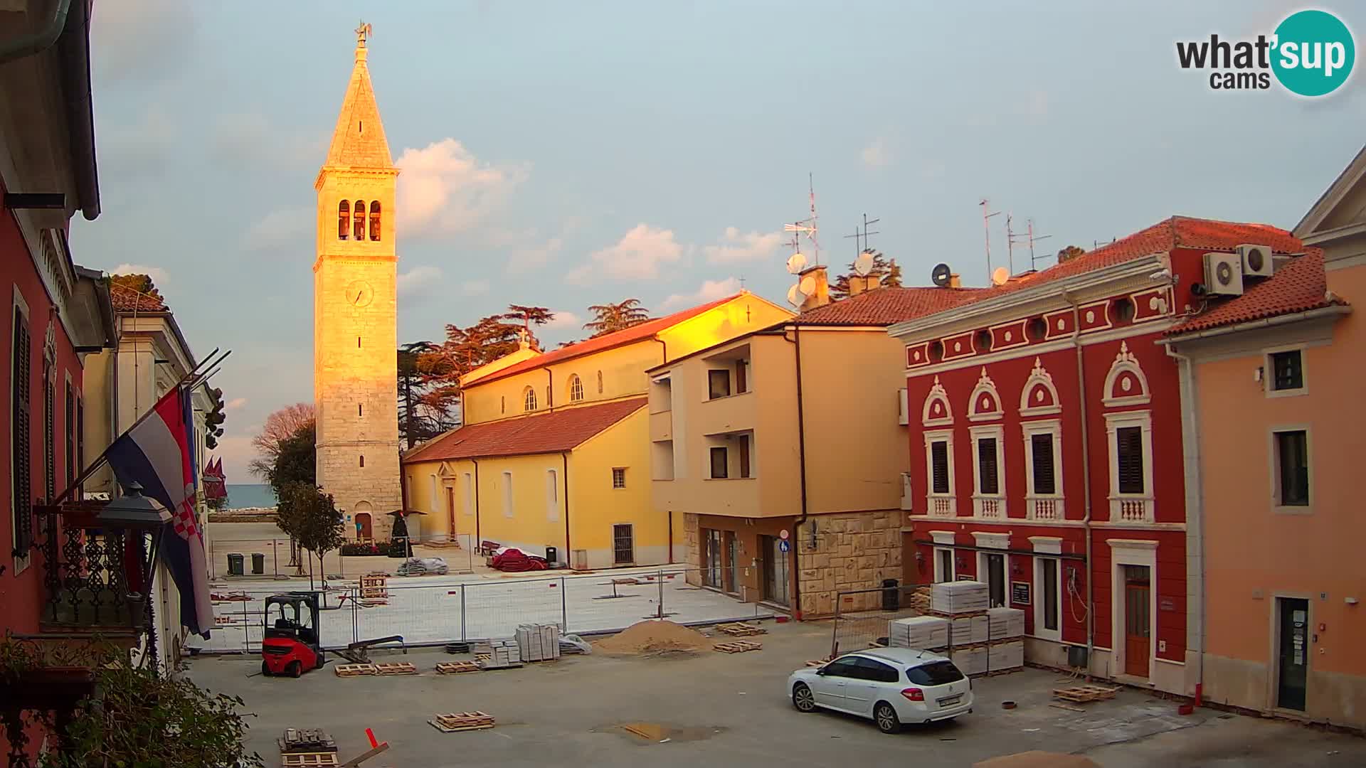 Live Webcam Novigrad – Veliki Trg (gran plaza) – Piazza Grande