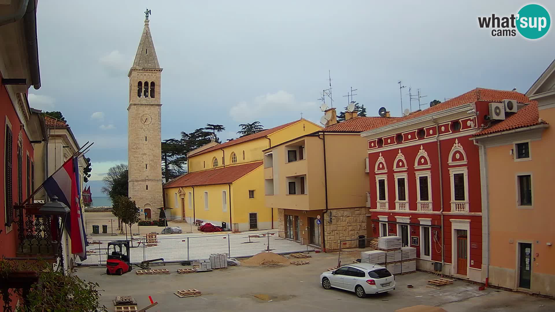 Novigrad Webcam – Veliki Trg (großen Platz) – Istrien – Kroatien