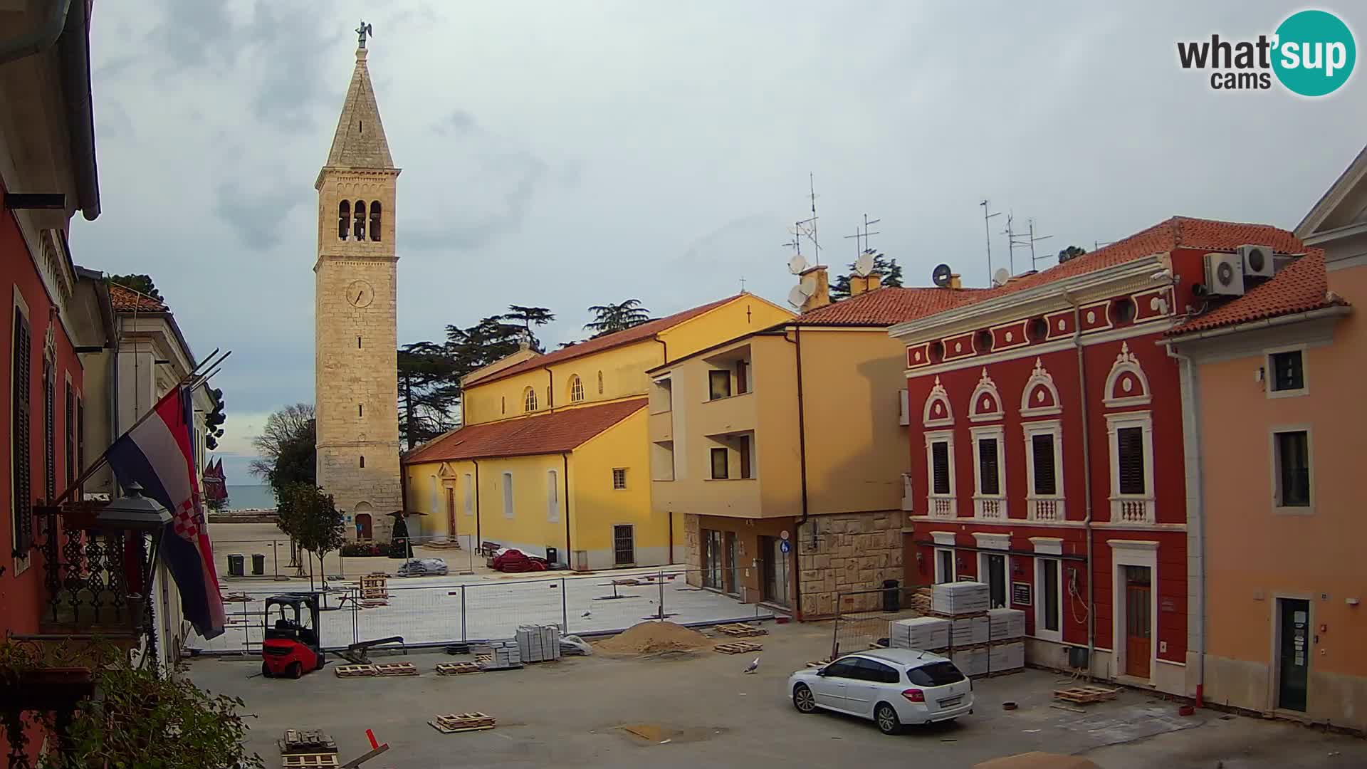 Novigrad Webcam – Veliki Trg (großen Platz) – Istrien – Kroatien