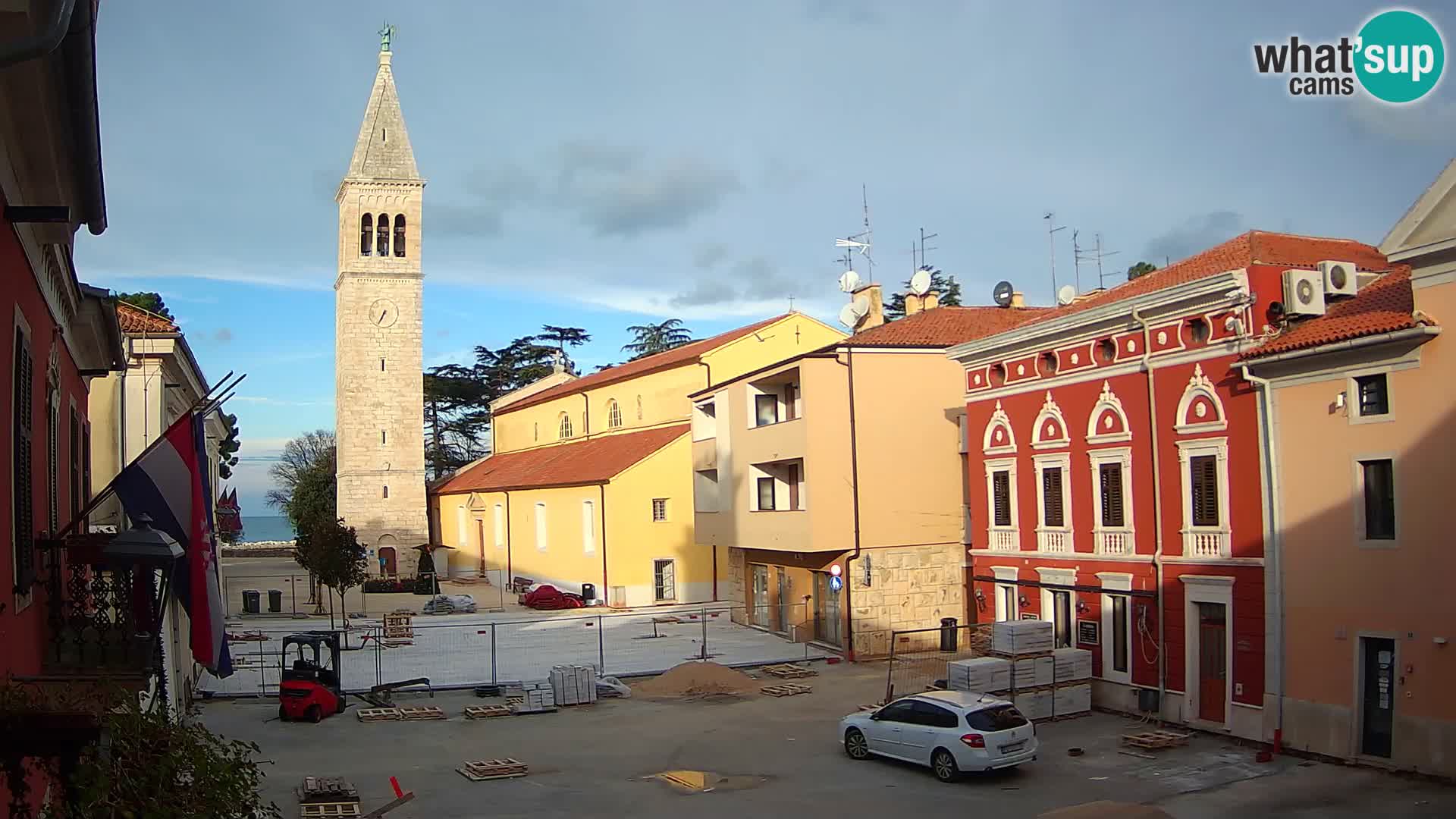 Novigrad Webcam – Veliki Trg (großen Platz) – Istrien – Kroatien