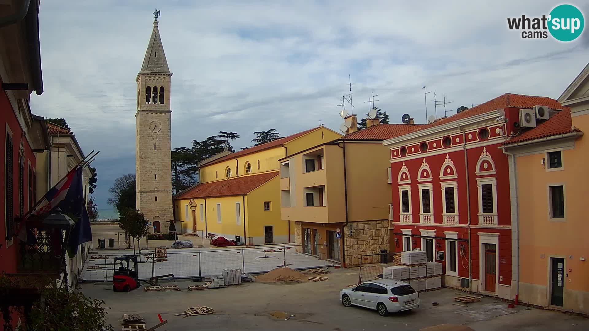 Live Webcam Novigrad – Veliki Trg (gran plaza) – Piazza Grande