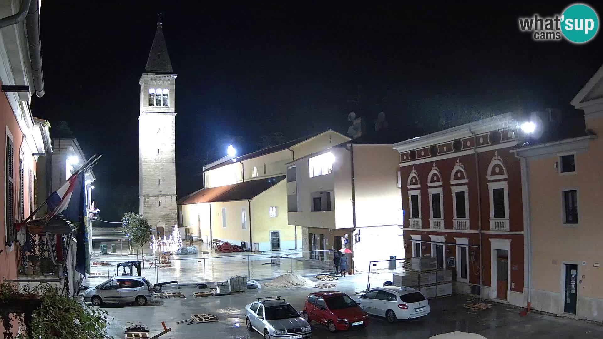 Live webcam Novigrad – Veliki Trg (grande place) – Piazza Grande