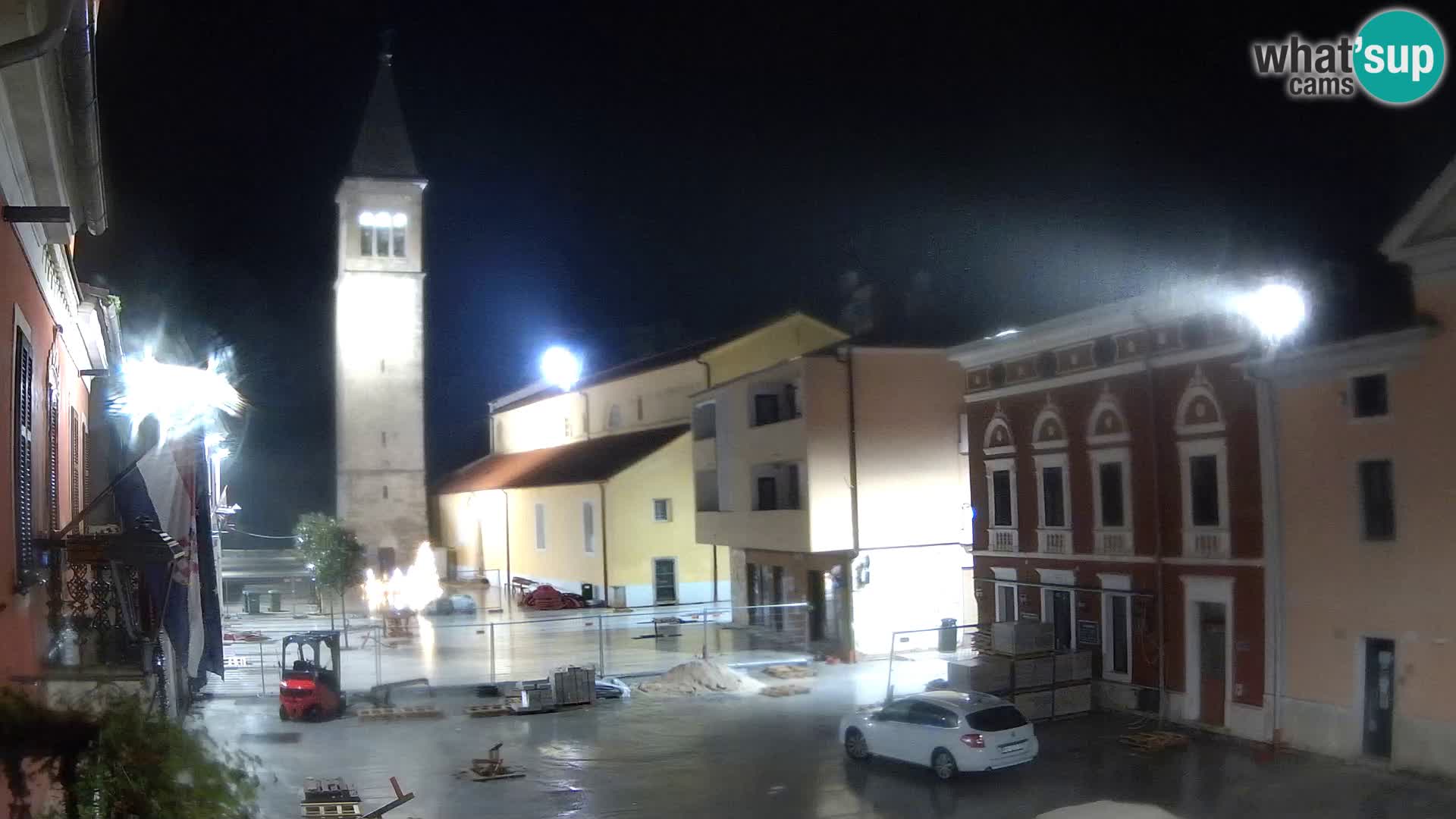 Live webcam Novigrad – Veliki Trg / Piazza Grande – Istria – Croatien