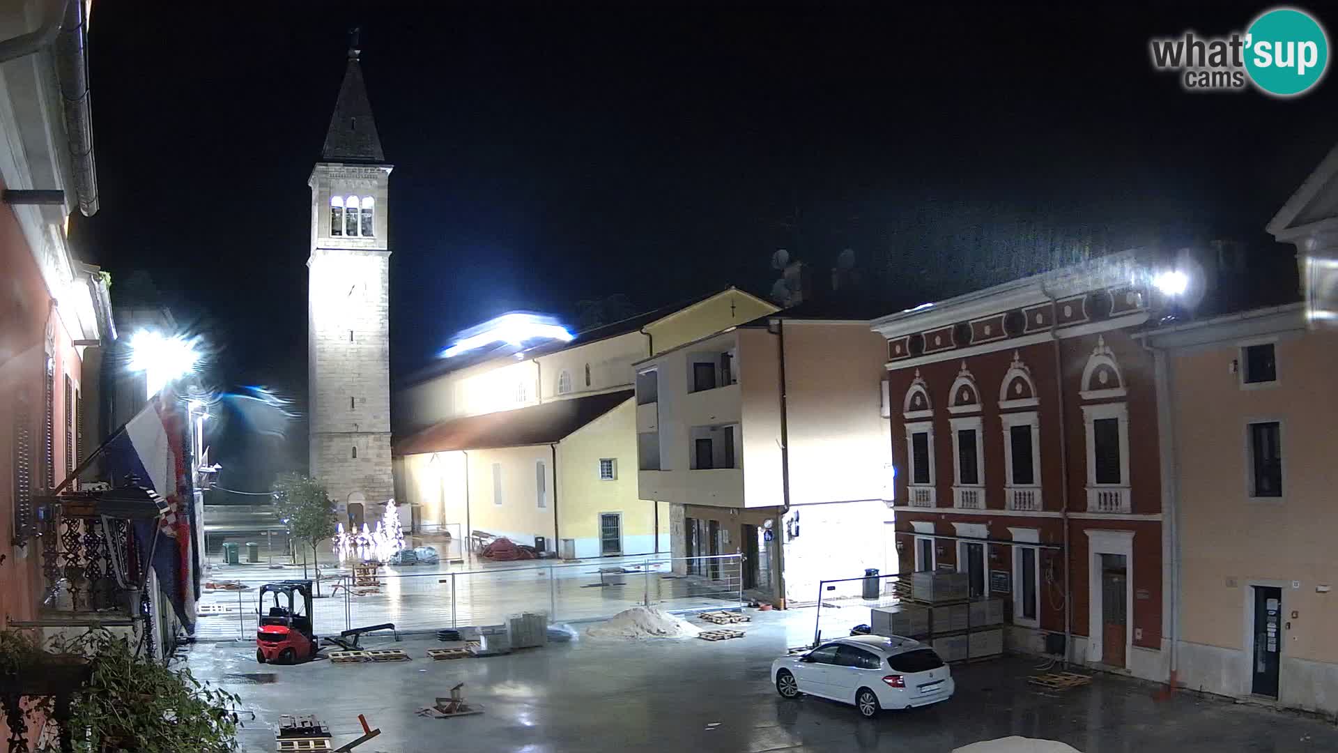 Live webcam Novigrad – Veliki Trg / Piazza Grande – Istria – Croatien