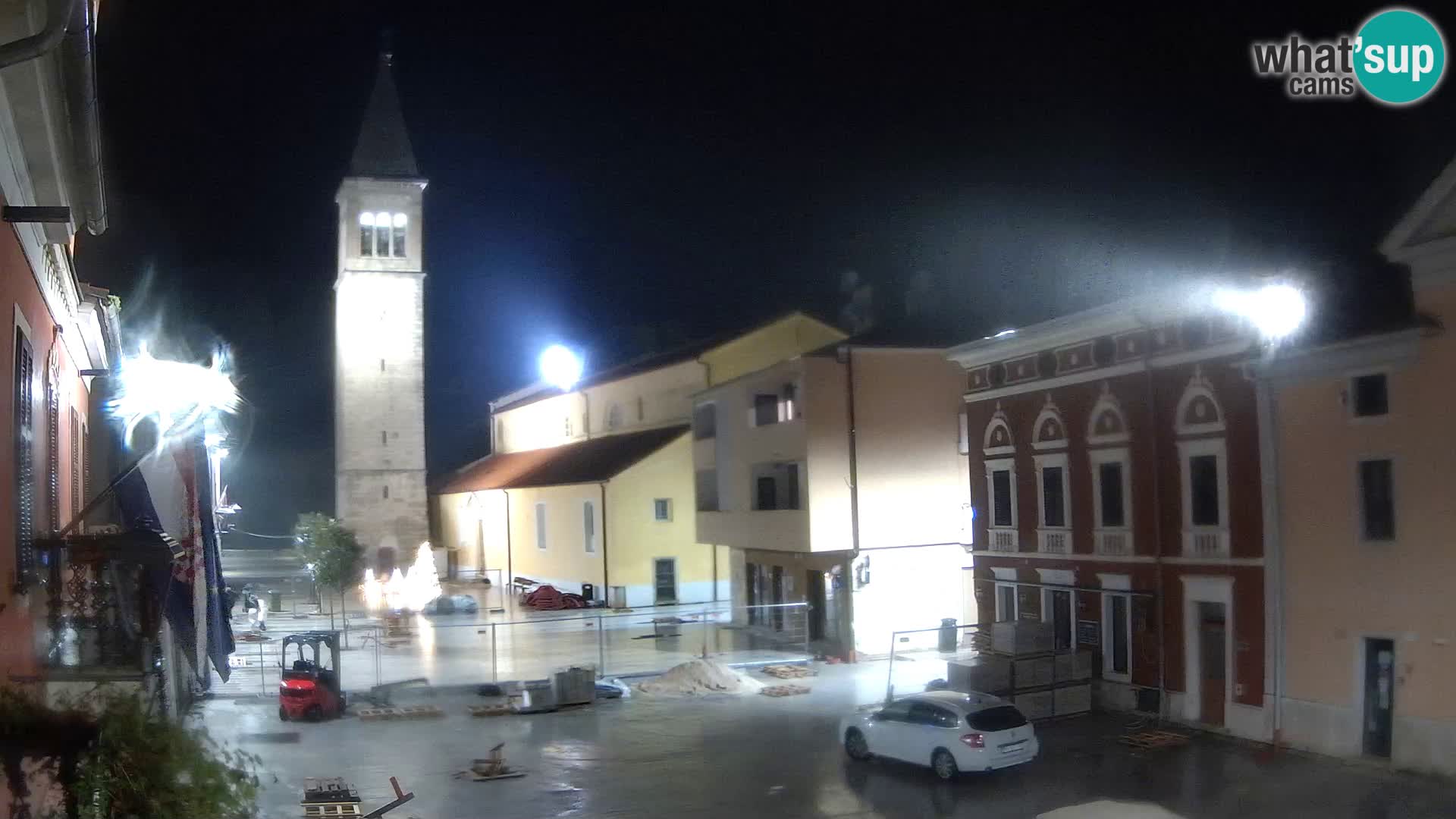 Live webcam Novigrad – Veliki Trg (grande place) – Piazza Grande