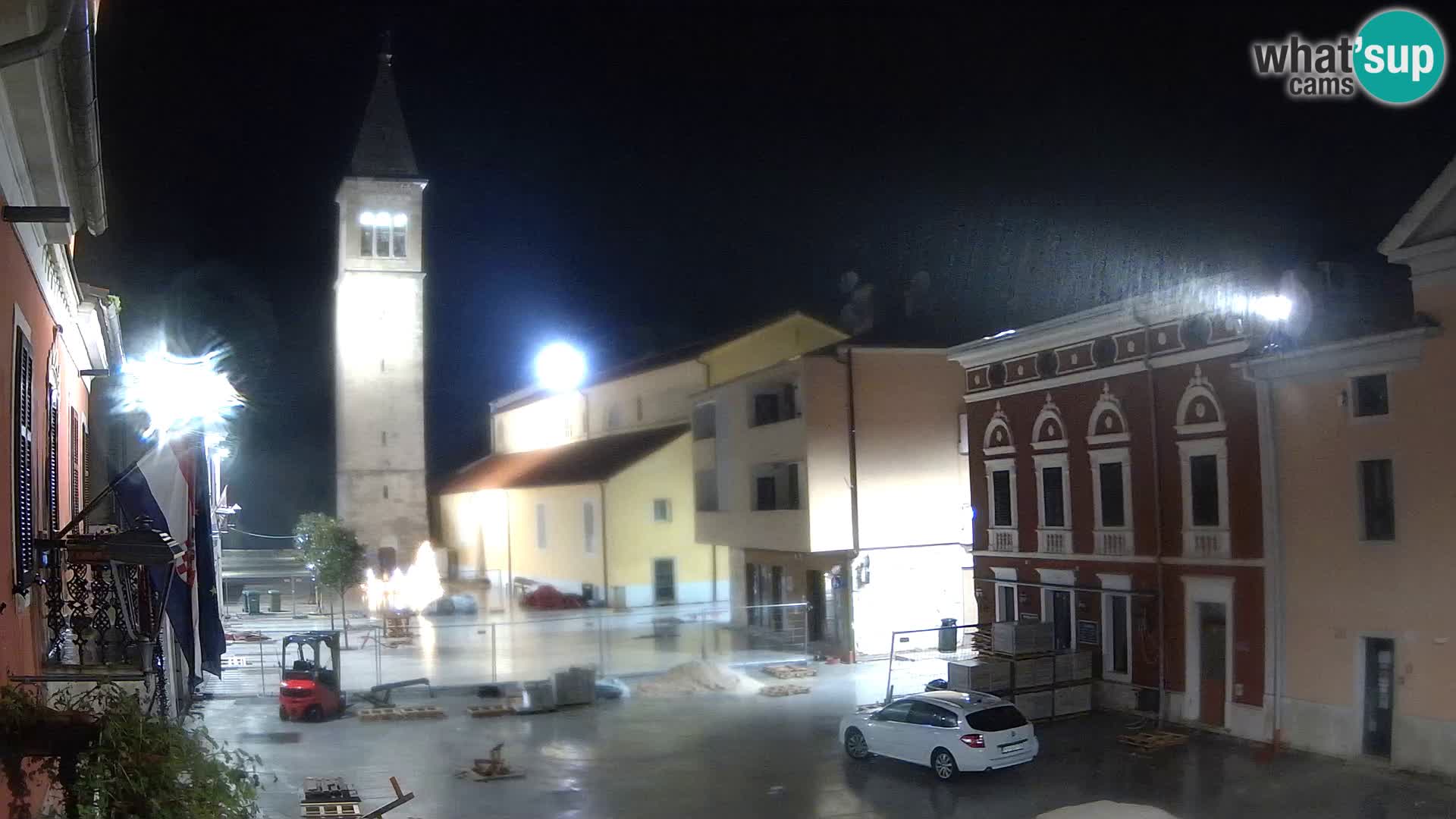 Live webcam Novigrad – Veliki Trg / Piazza Grande – Istria – Croatien