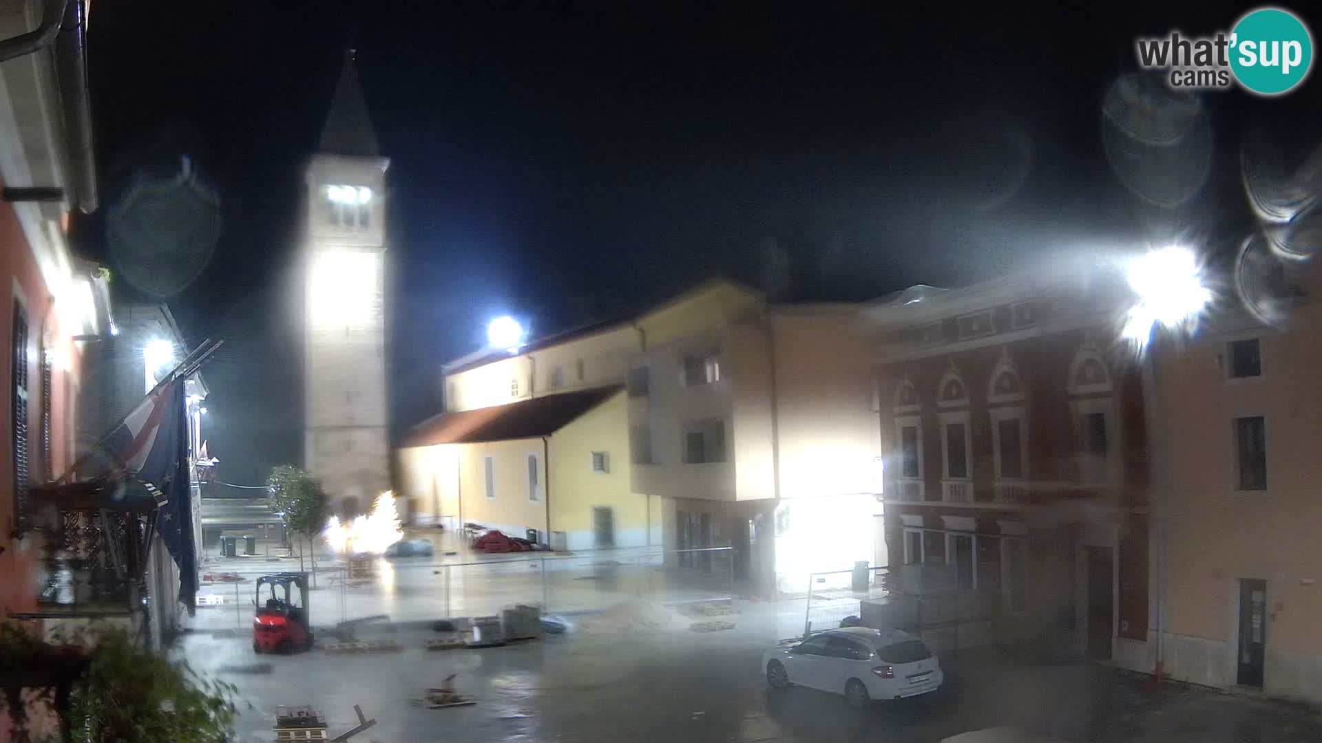 Live webcam Novigrad – Veliki Trg (grande place) – Piazza Grande