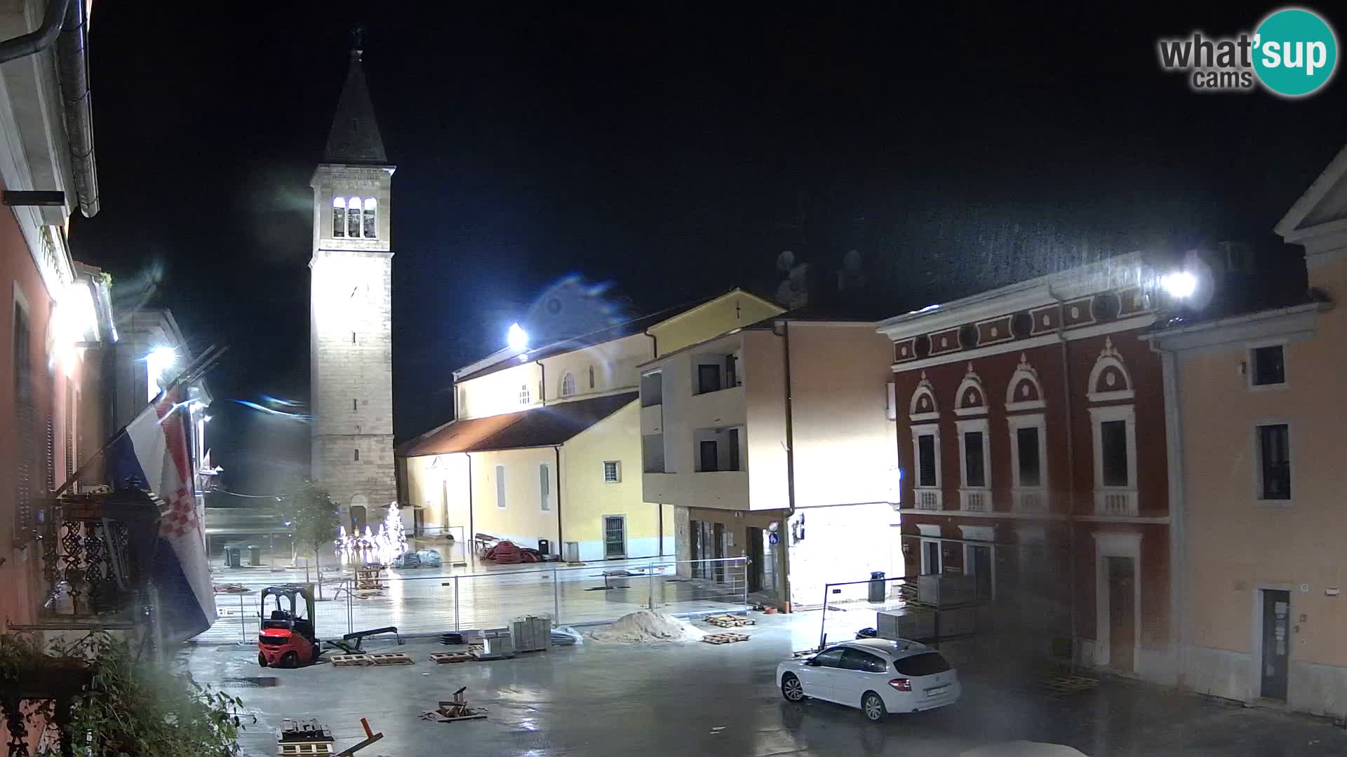 Live webcam Novigrad – Veliki Trg (grande place) – Piazza Grande