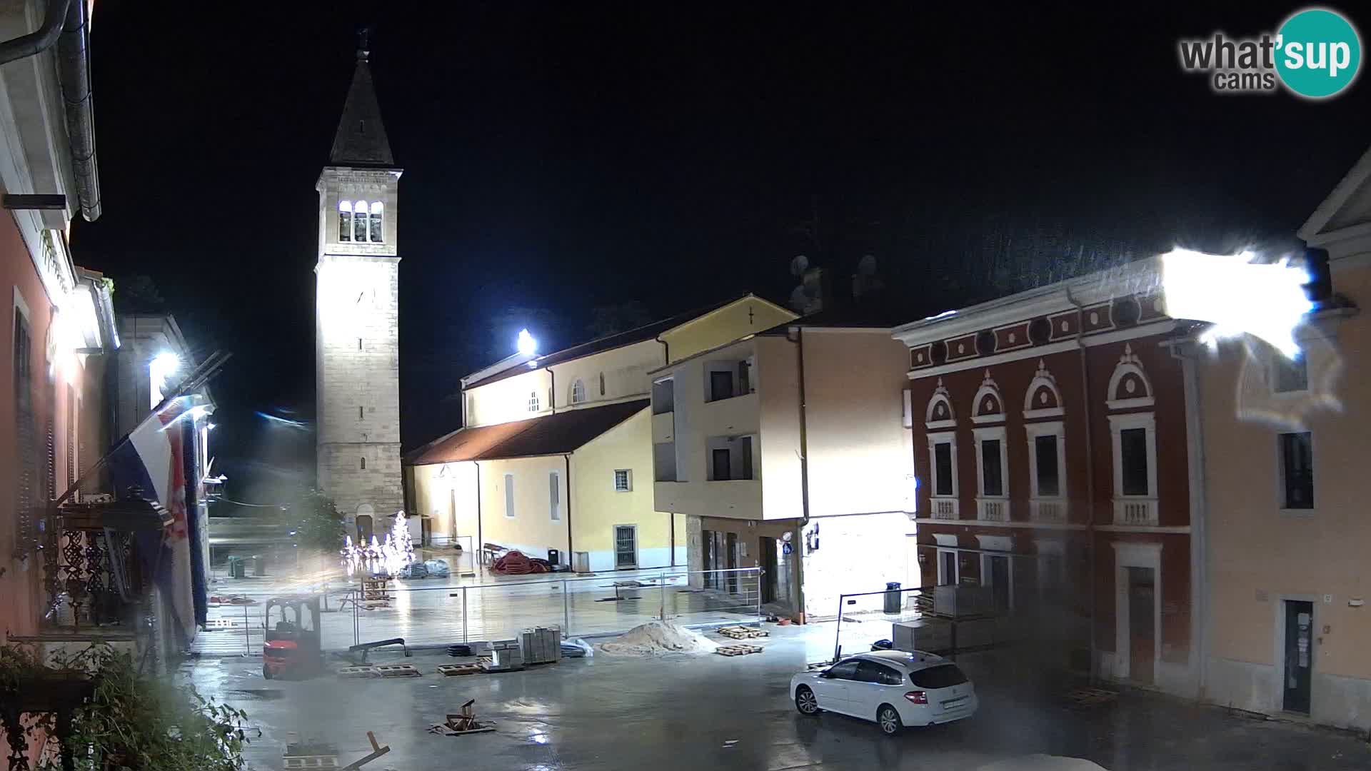 Live webcam Novigrad – Veliki Trg / Piazza Grande – Istria – Croatien