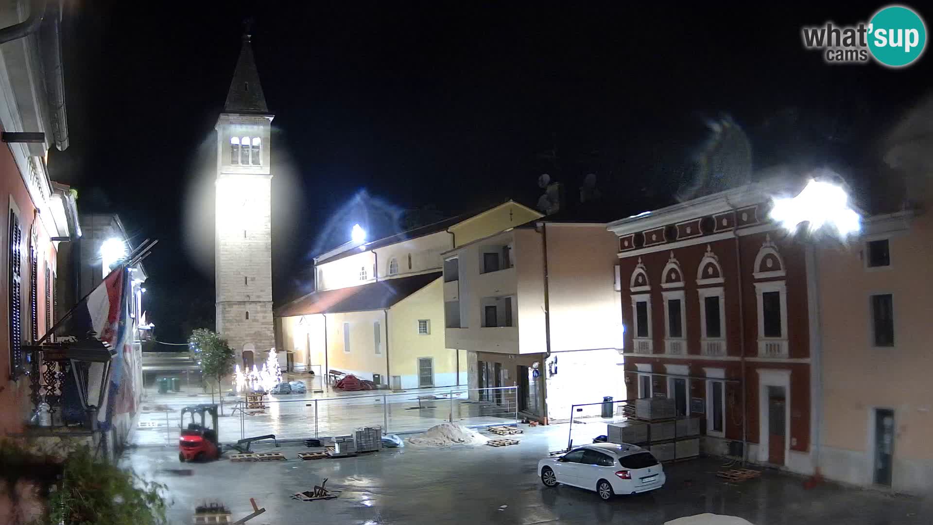 Live webcam Novigrad – Veliki Trg (grande place) – Piazza Grande