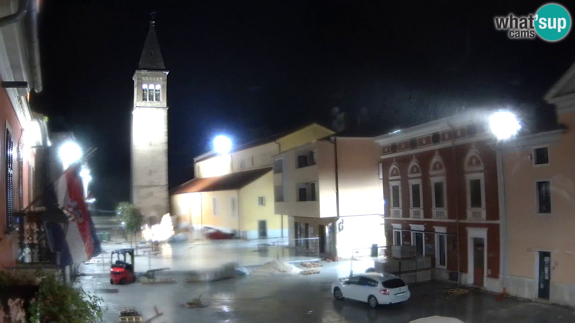 Live webcam Novigrad – Veliki Trg / Piazza Grande – Istria – Croatien