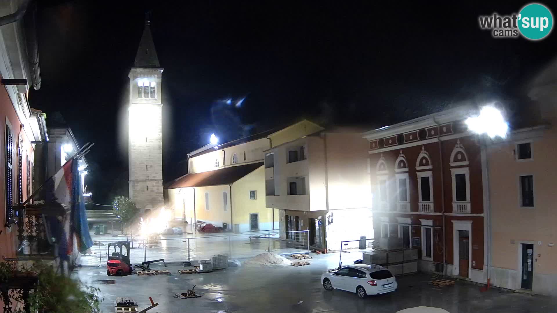 Live webcam Novigrad – Veliki Trg (grande place) – Piazza Grande