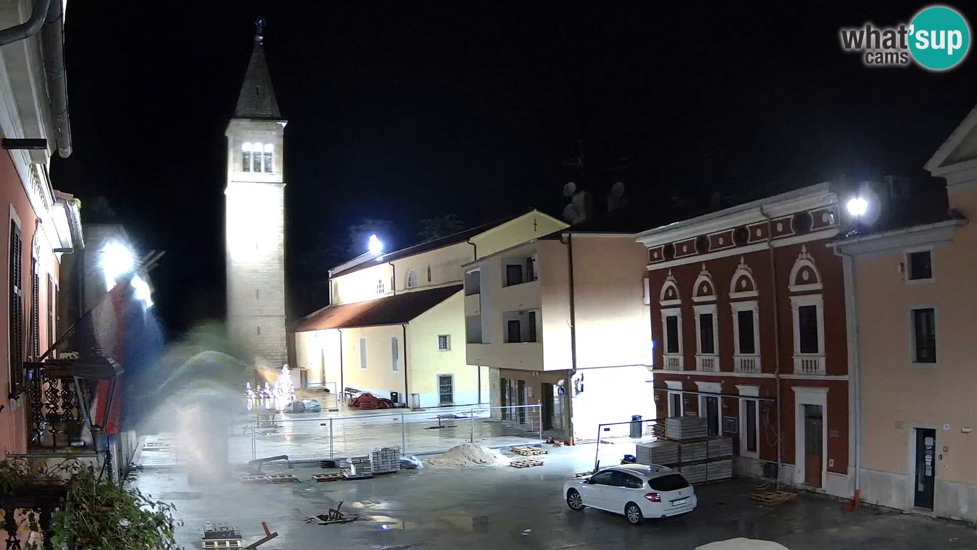 Live webcam Novigrad – Veliki Trg / Piazza Grande – Istria – Croatien