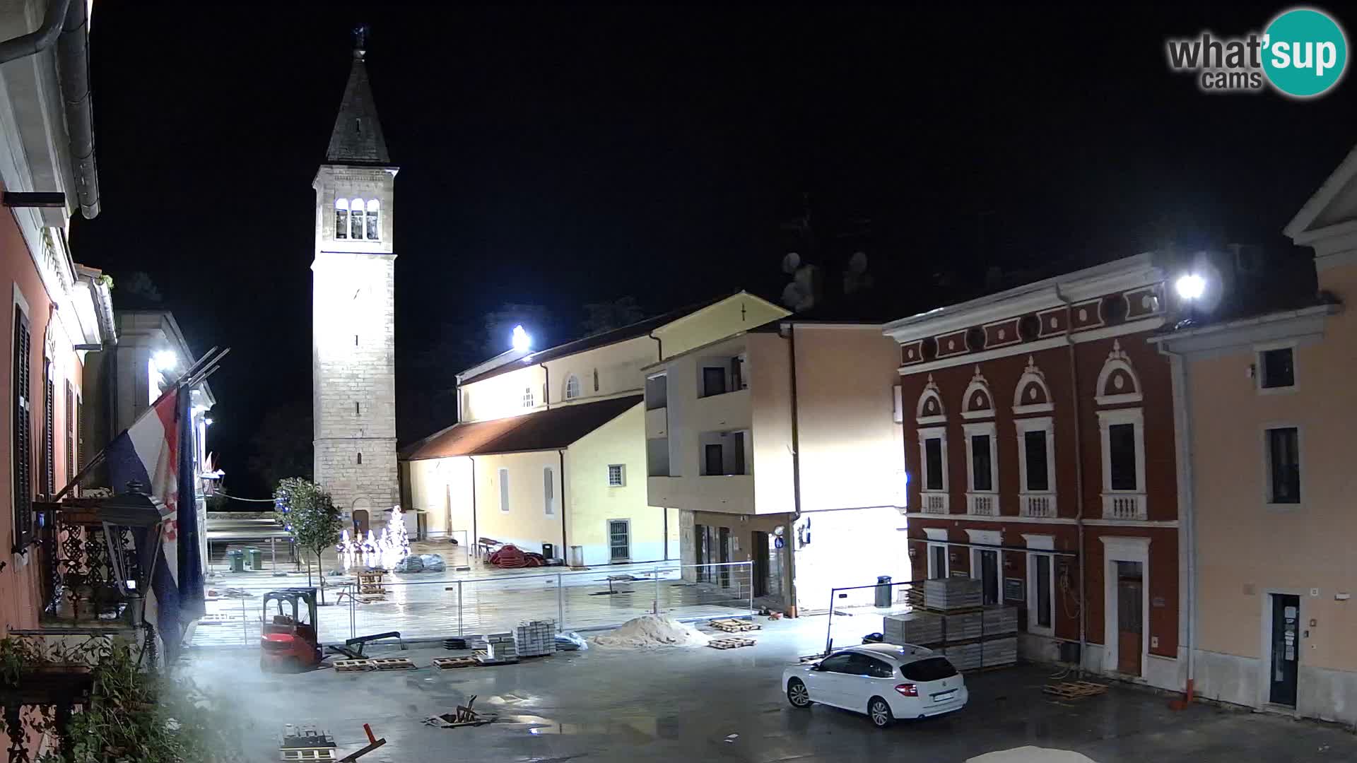 Live webcam Novigrad – Veliki Trg (grande place) – Piazza Grande