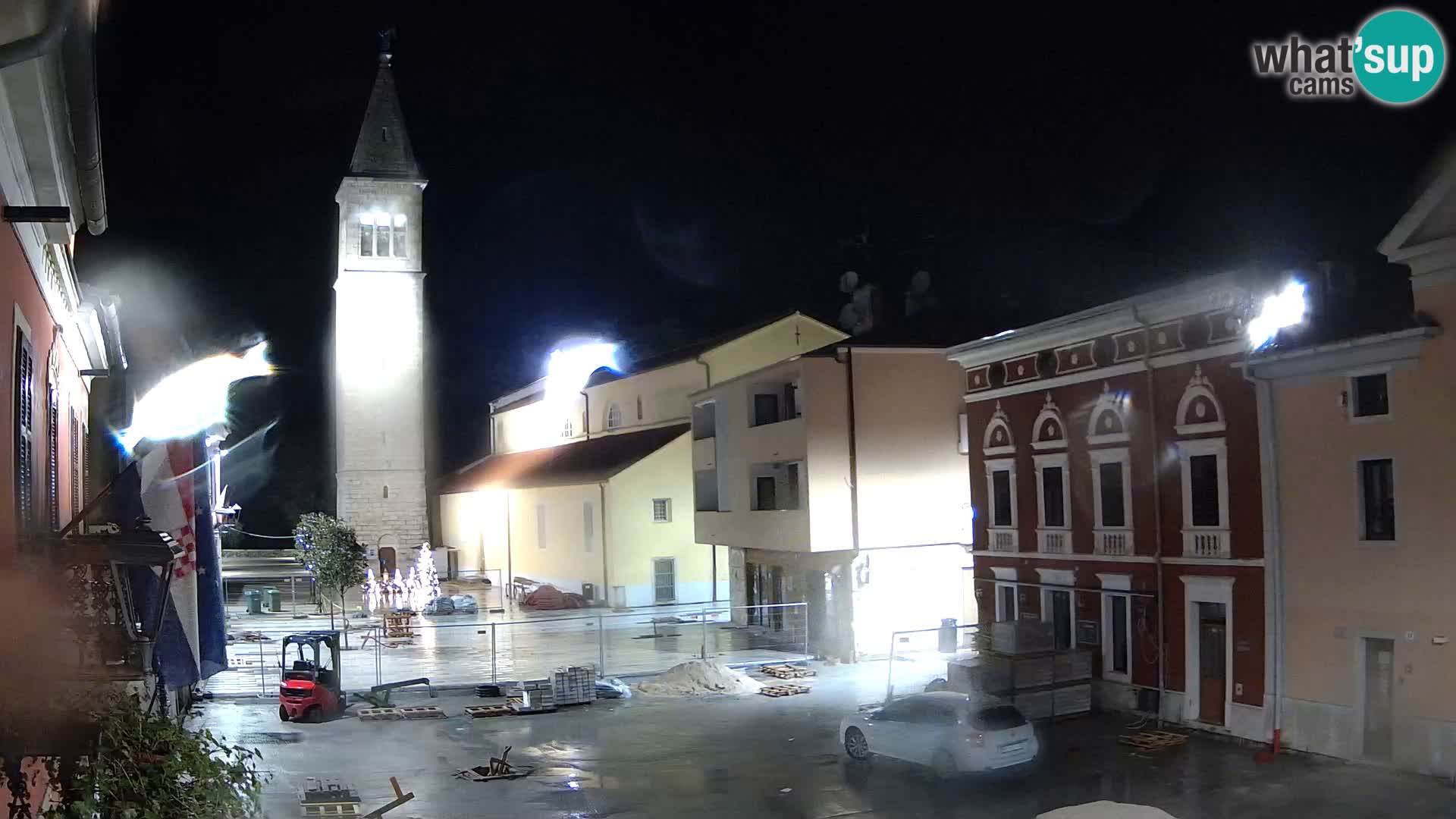 Live webcam Novigrad – Veliki Trg (grande place) – Piazza Grande