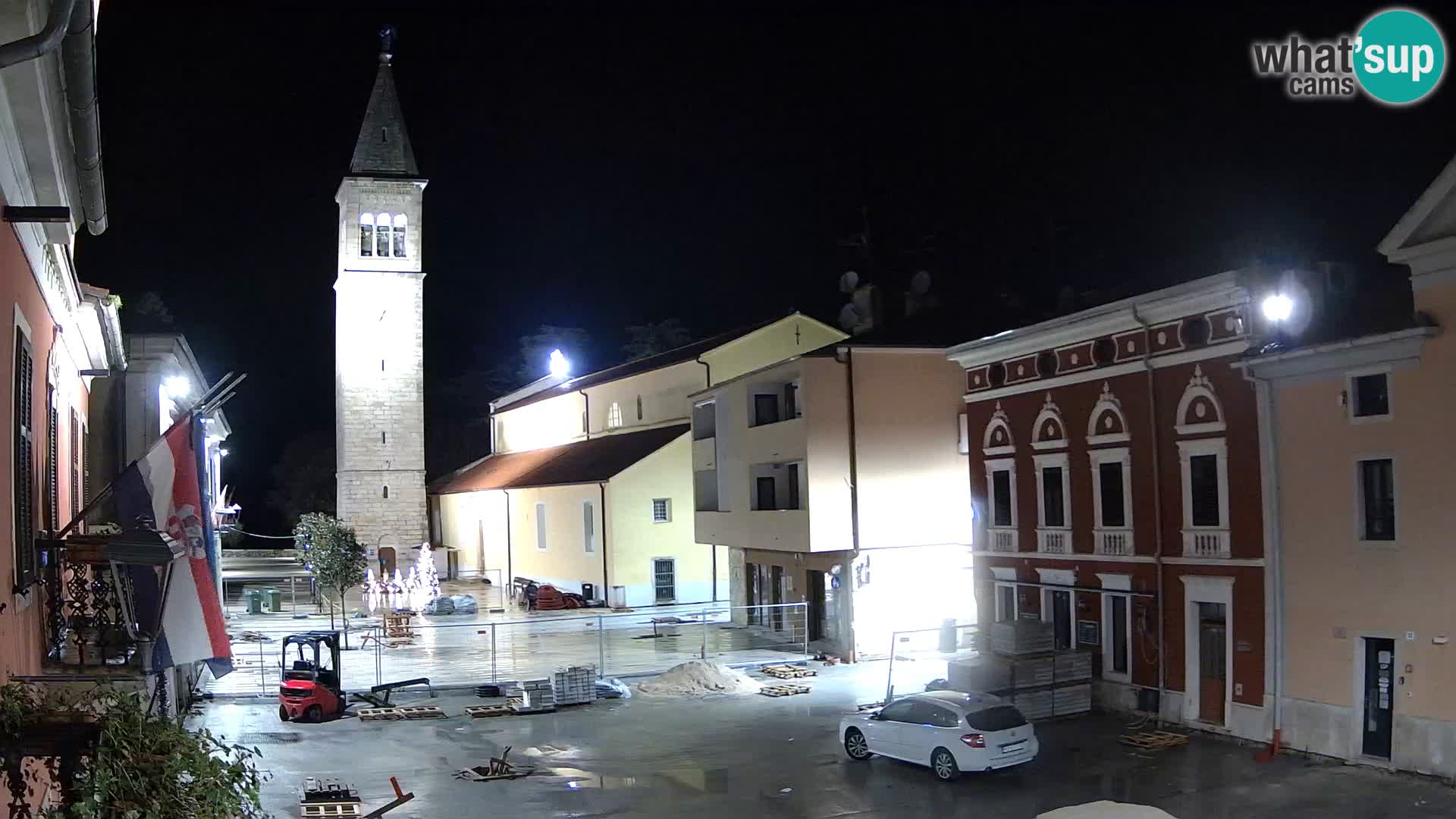 LIVE Webcam Cittanova / Novigrad – Piazza Grande – Istria